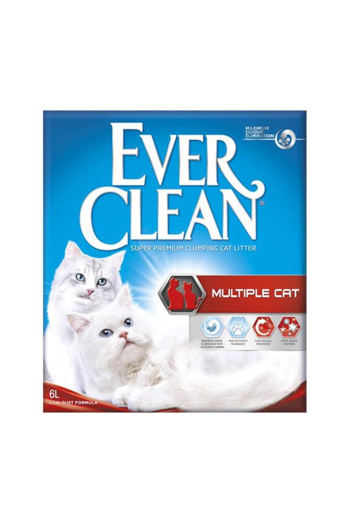 Ever Clean Multiple Cat Topaklasan Kedi Kumu 6Lt - Fiyatı, Yorumları