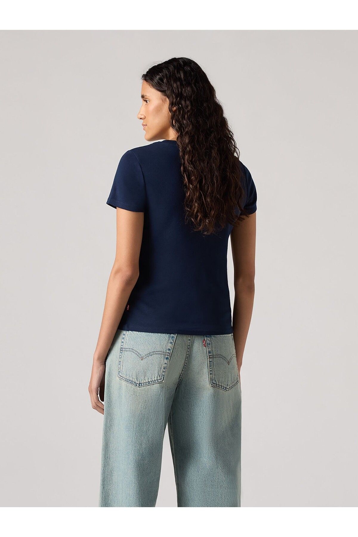 Levi's-Serif 1873 Women's Dark Blue T-Shirt 001My-0003 2