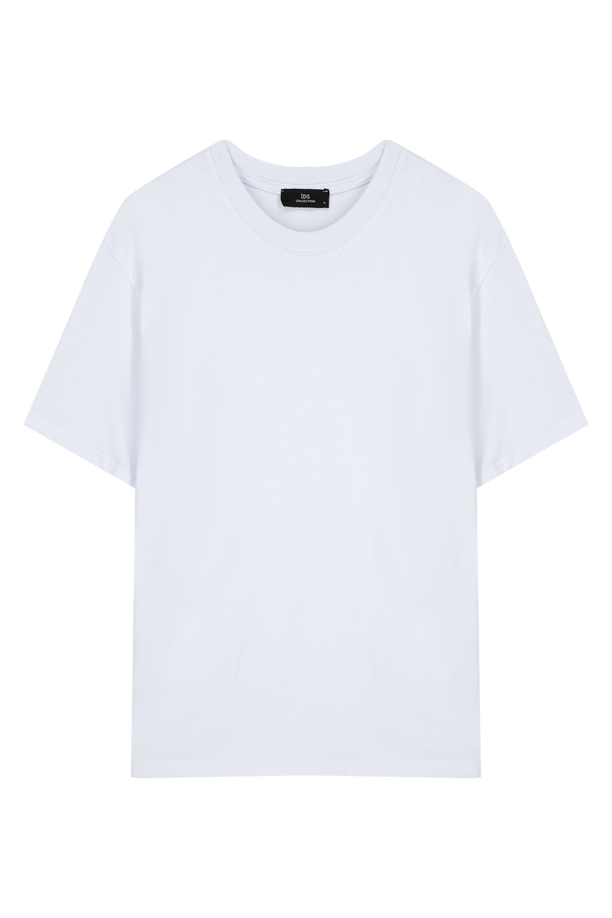 İDS COLLECTİON-Tricou oversize Basic Heavy Weight pentru bărbați - bumbac compact, decolteu, mânecă scurtă 6