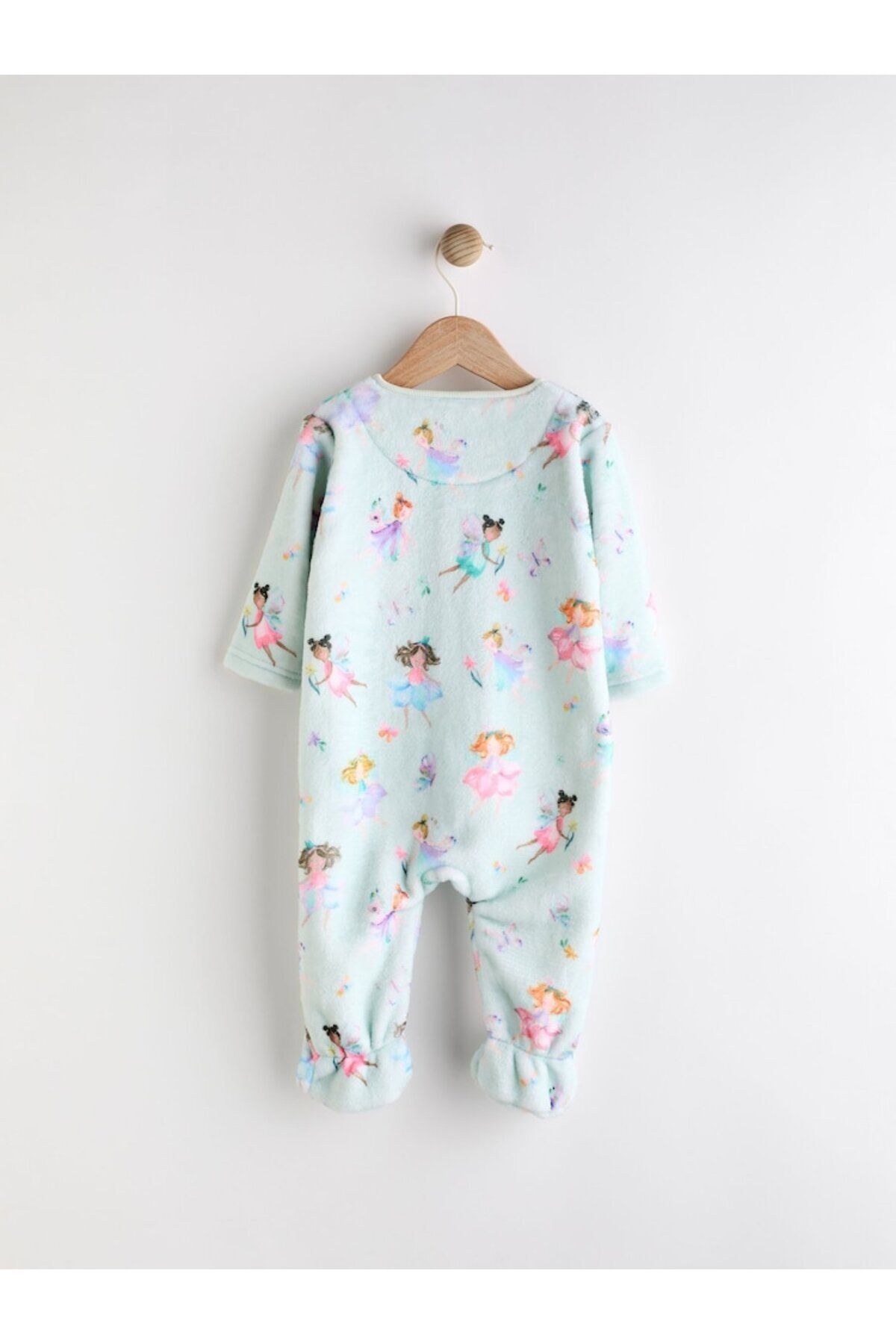 Next Baby-Fleece Patterned Zippered Jumpsuit 6