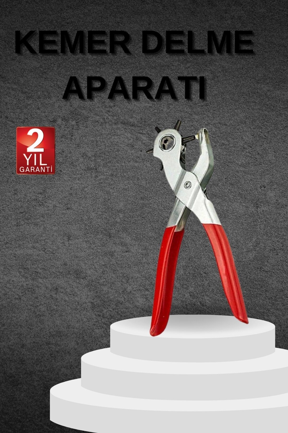 ASTRALTECH Kemer Delme Pensesi- Kemer Delik Açma Zımbası Paslanmaz Çelik