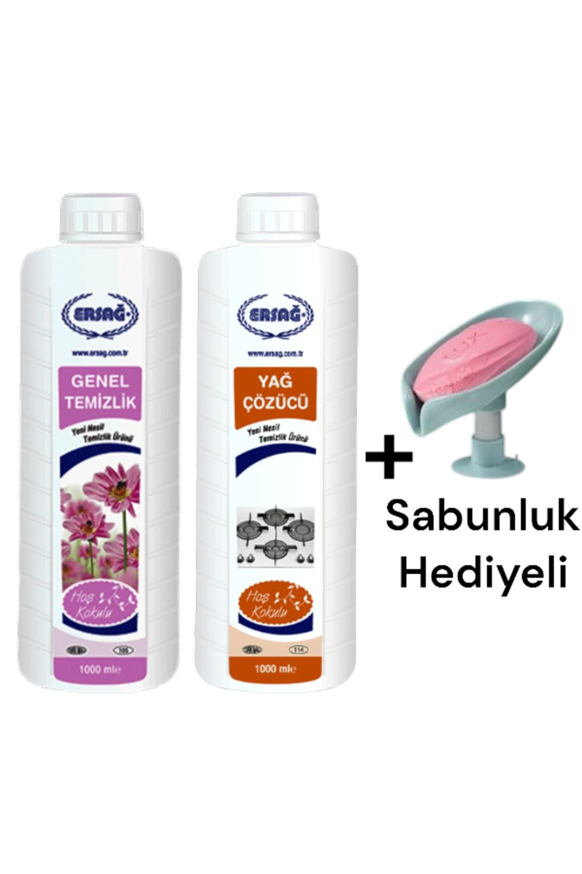 Ersağ Genel Temizlik 1000 ML - Yağ Çözücü 1000 ML 105- 112