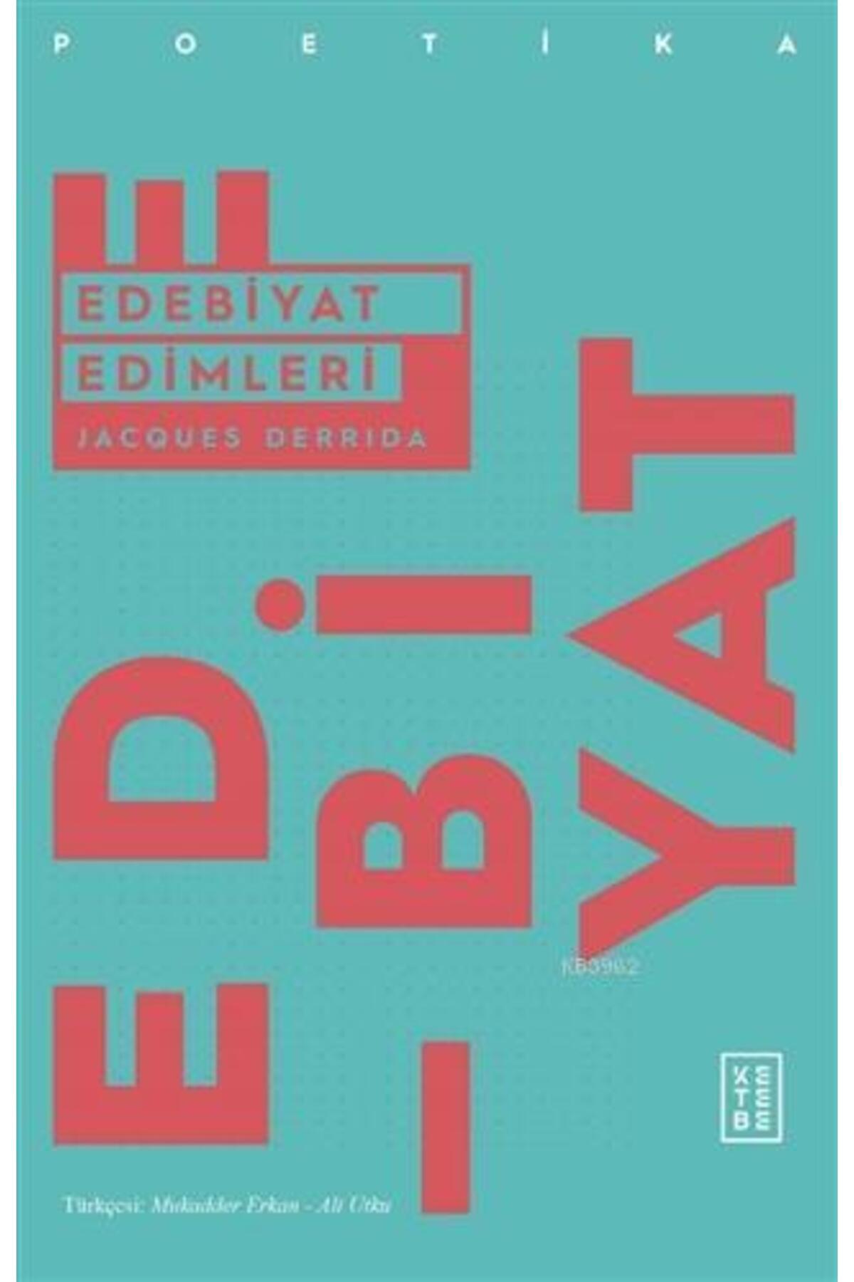 Ketebe Yayınları Edebiyat Edimleri