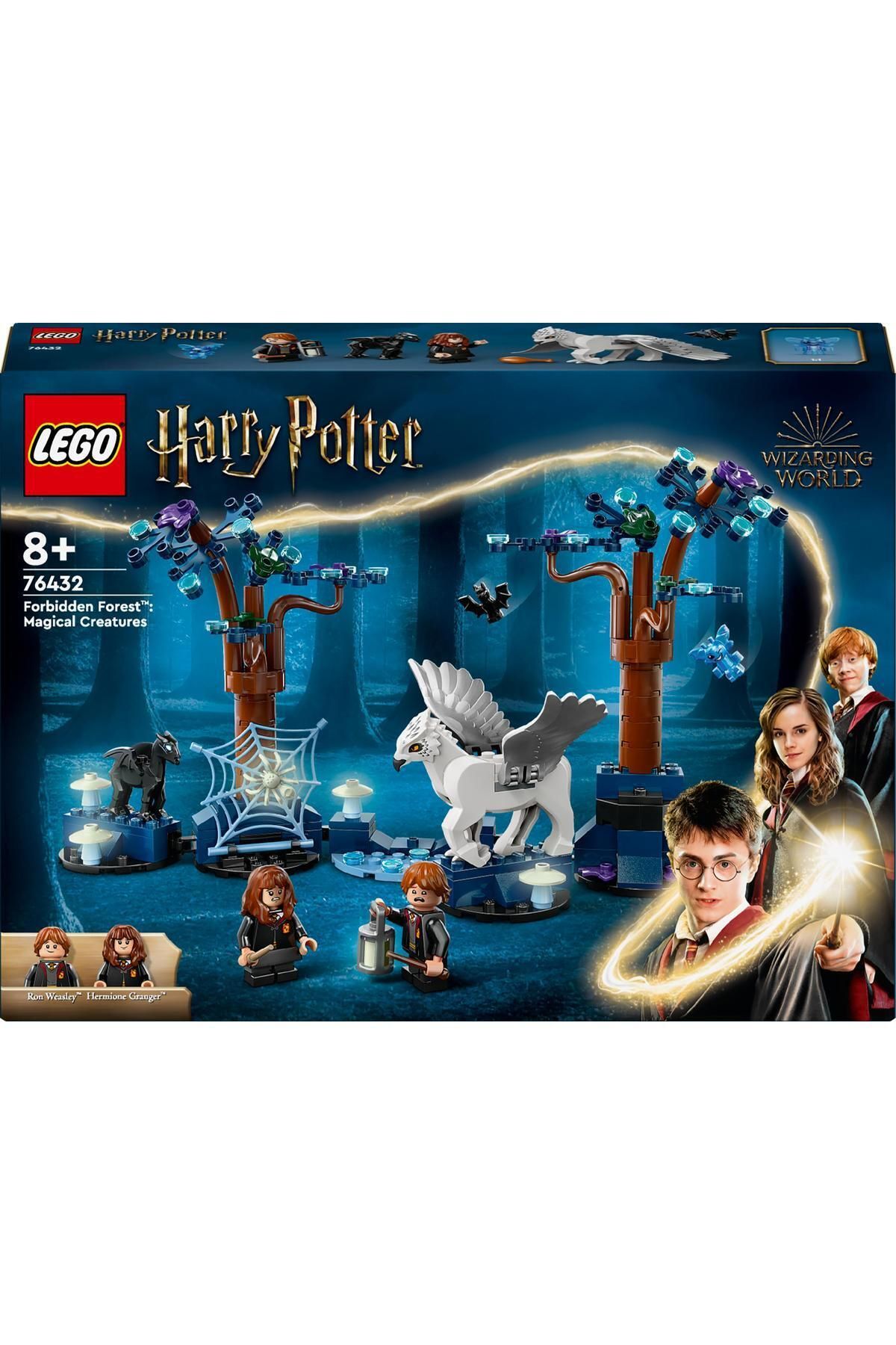 ست ساخت سازه ®Harry Potter™ مدل جنگل ممنوعه: موجودات جادویی LEGO برای کودکان 8 سال به بالا (172 قطعه) LEGO