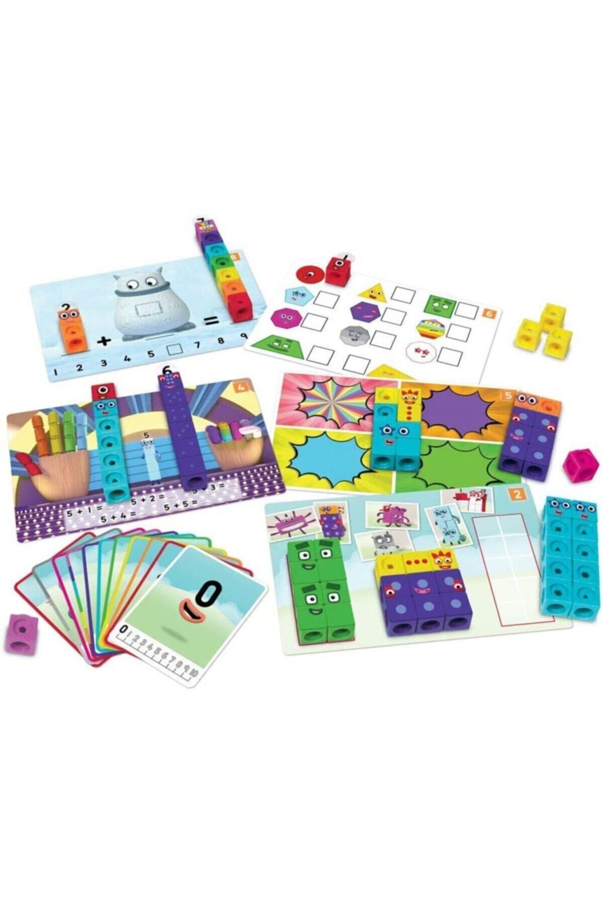 Learning Resources-Mathlink ®   Cubes 1-10 Number Blocks Activity Set 8