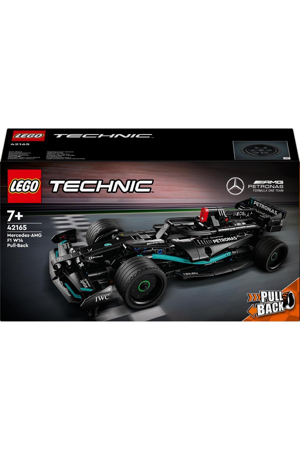 LEGO-TEchnic mErcEdEs-amG F1 W14 E Performance 42165 - Kids Construction SEt Pull-Back (240 PiEcEs) 3