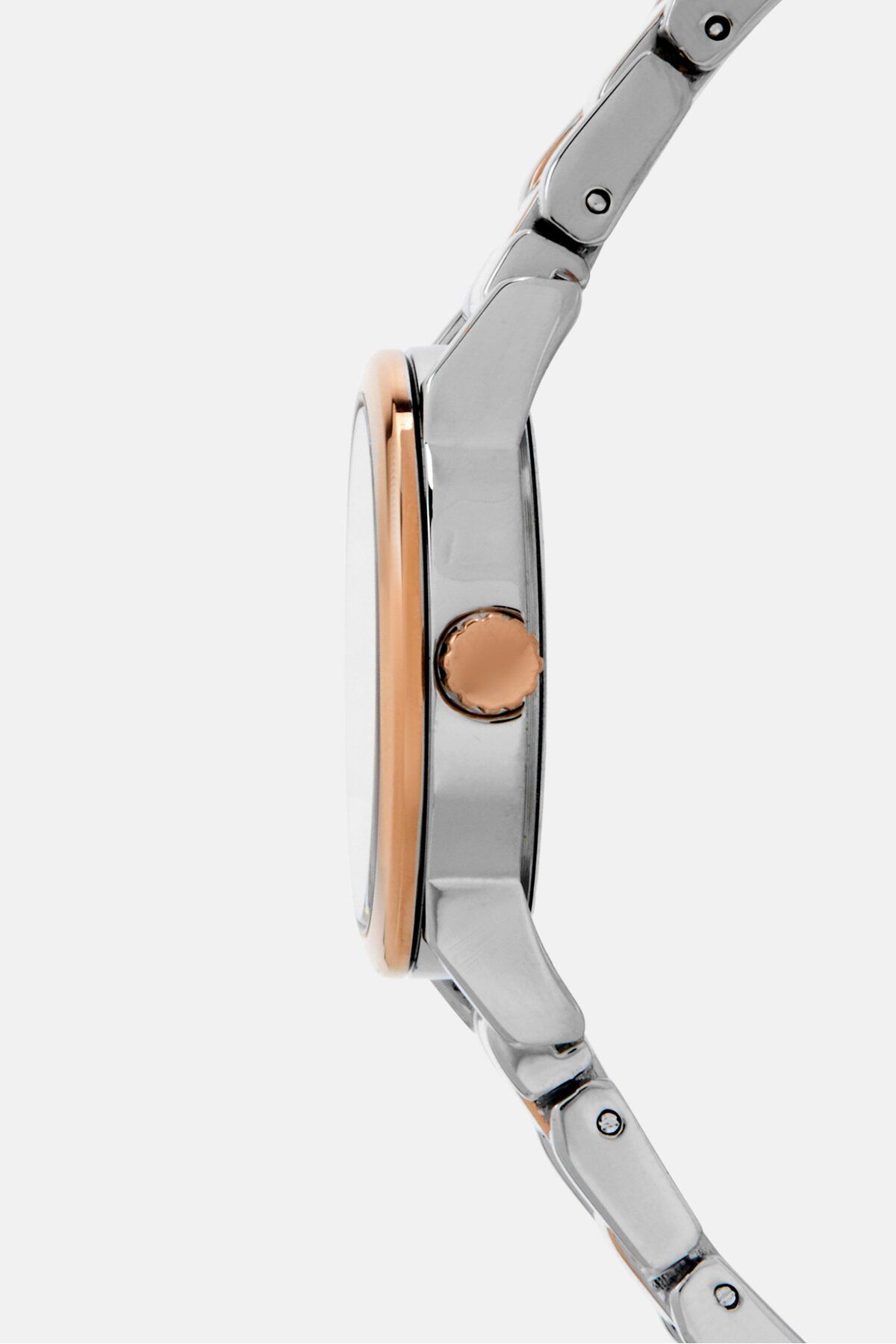 Bebe-Women BB4748LA/05M Round Watch 23mm, Silver/Rose Gold 5