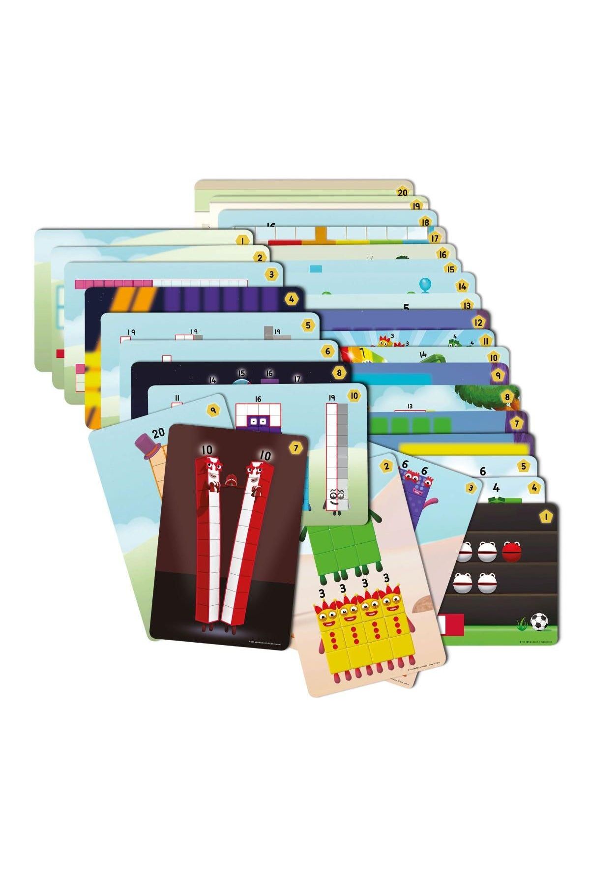 Learning Resources-مات لينك ®   مكعبات 11-20 عدد كتل مجموعة النشاط 5