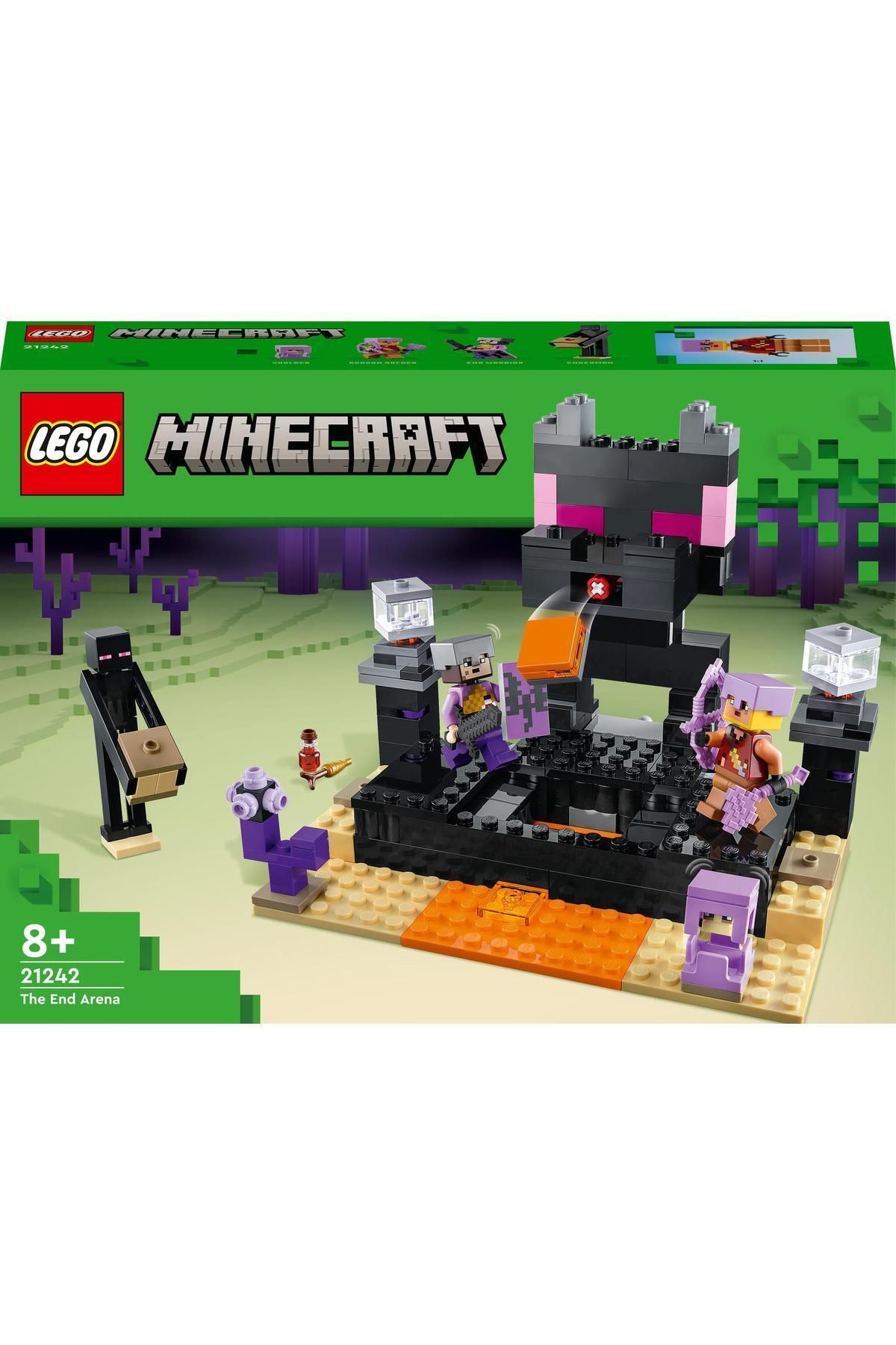 ست ساختنی لگو مدل Minecraft®: نبرد در End Arena مناسب برای کودکان 8 سال به بالا - 252 قطعه LEGO