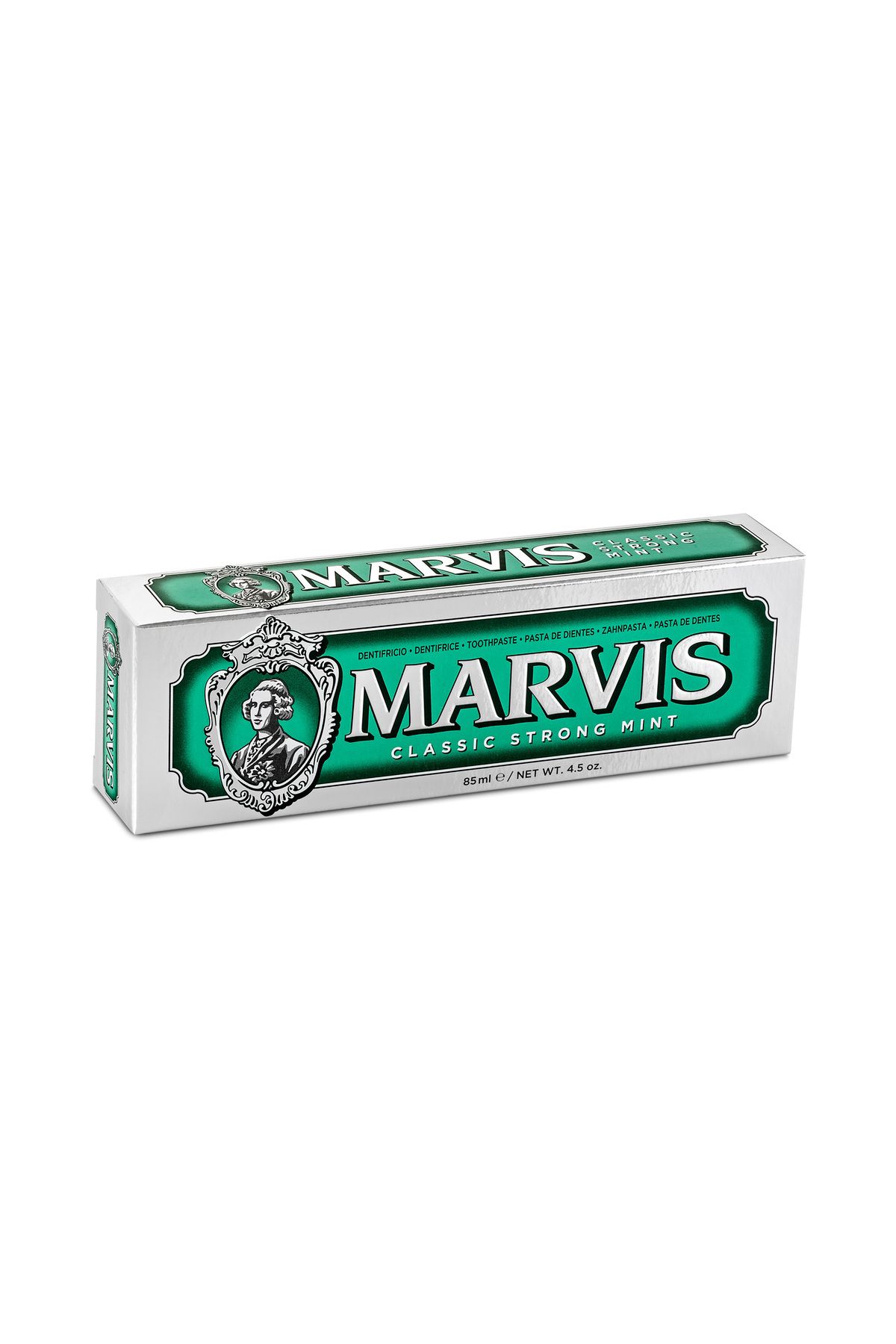 خمیردندان خمیر دندان نعناع قوی کلاسیک 85 میل X 3 قطعات سودمند ماوریس Marvis