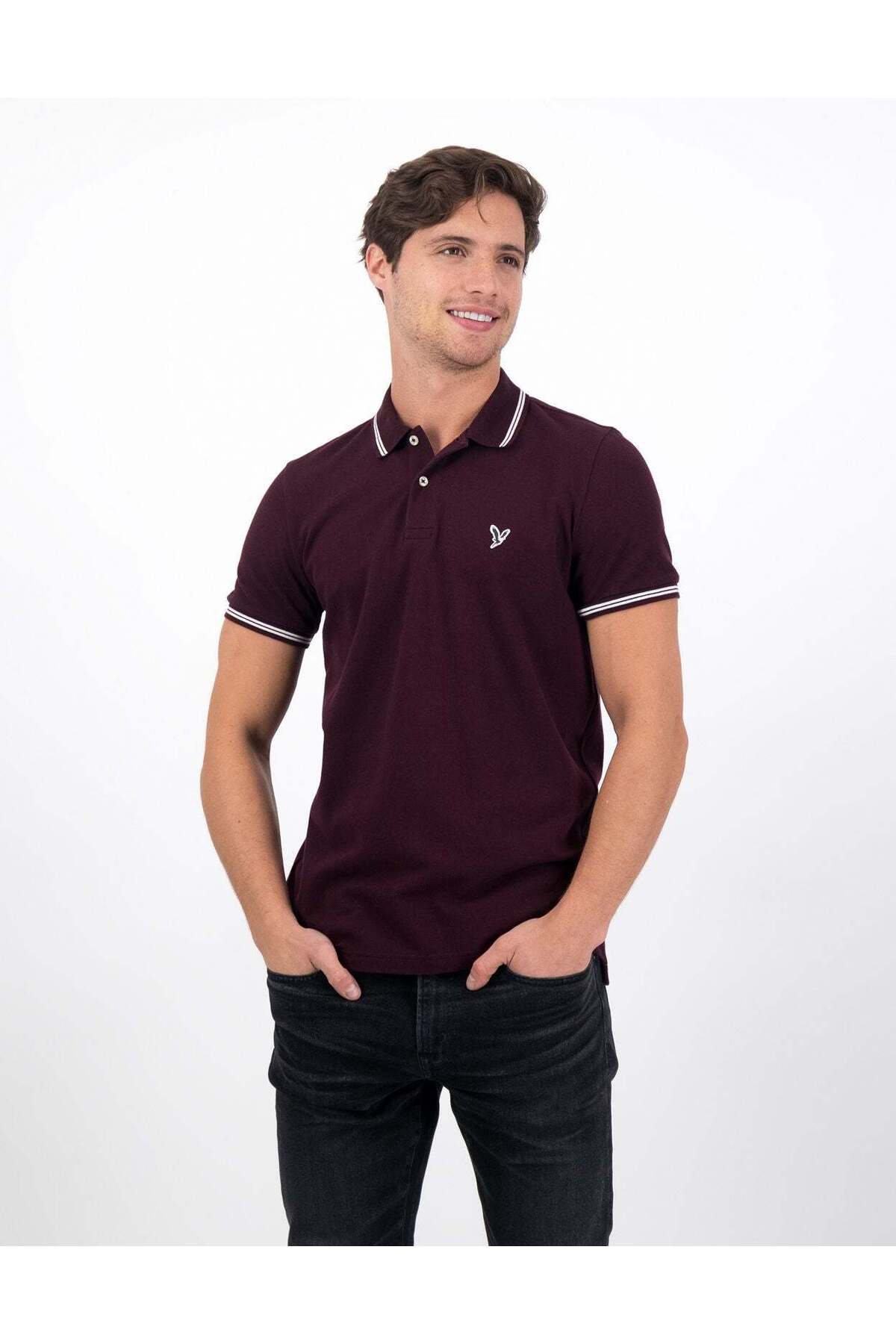 American Eagle AE Slim Fit Pique Polo Shirt