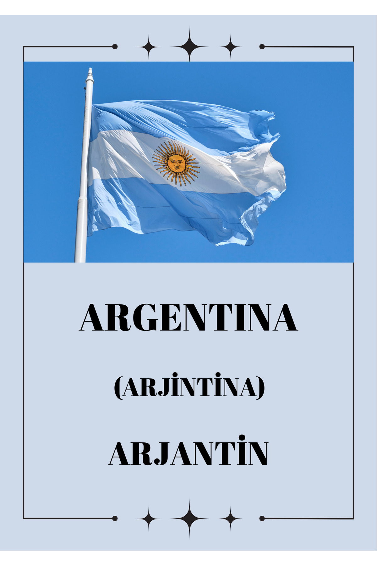 Baby İngilizce Bayraklar Flash Kartları fotoğrafı 3 (önizleme)