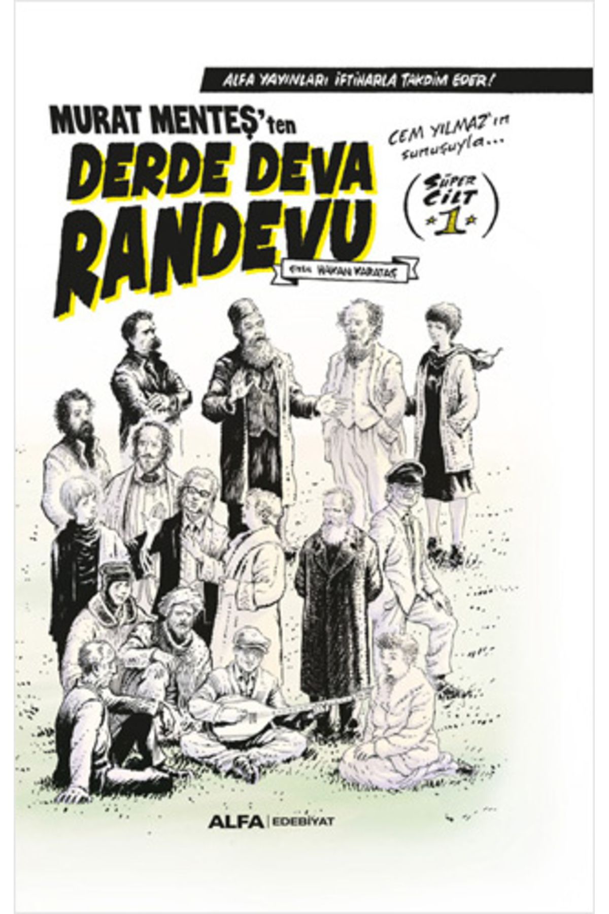 Alfa Yayınları Derde Deva Randevu Süper Cilt-1 (Ciltli) + Afili Hafiye + Okuma Sticker'ları