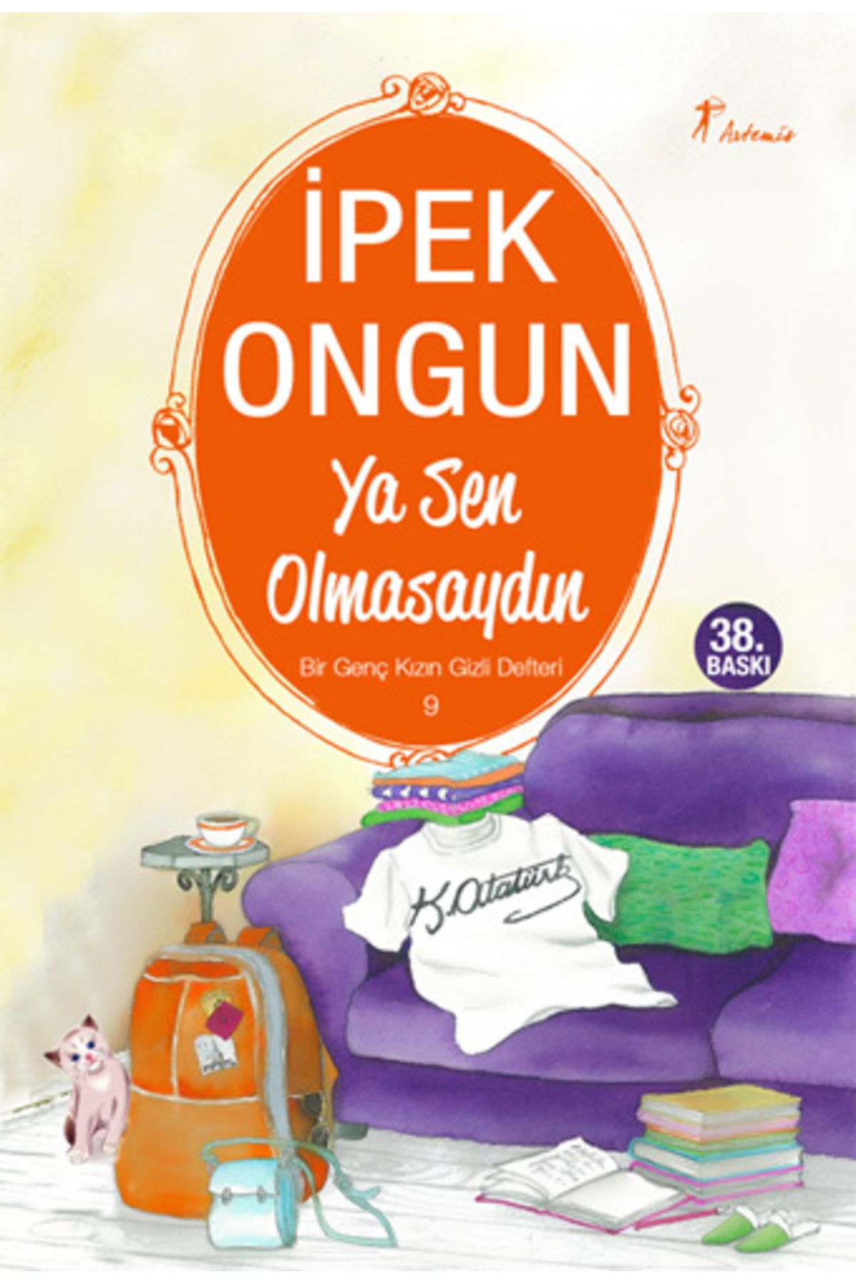 Artemis Yayınları İpek Ongun 4 Kitap Set + Okuma Sticker'ları