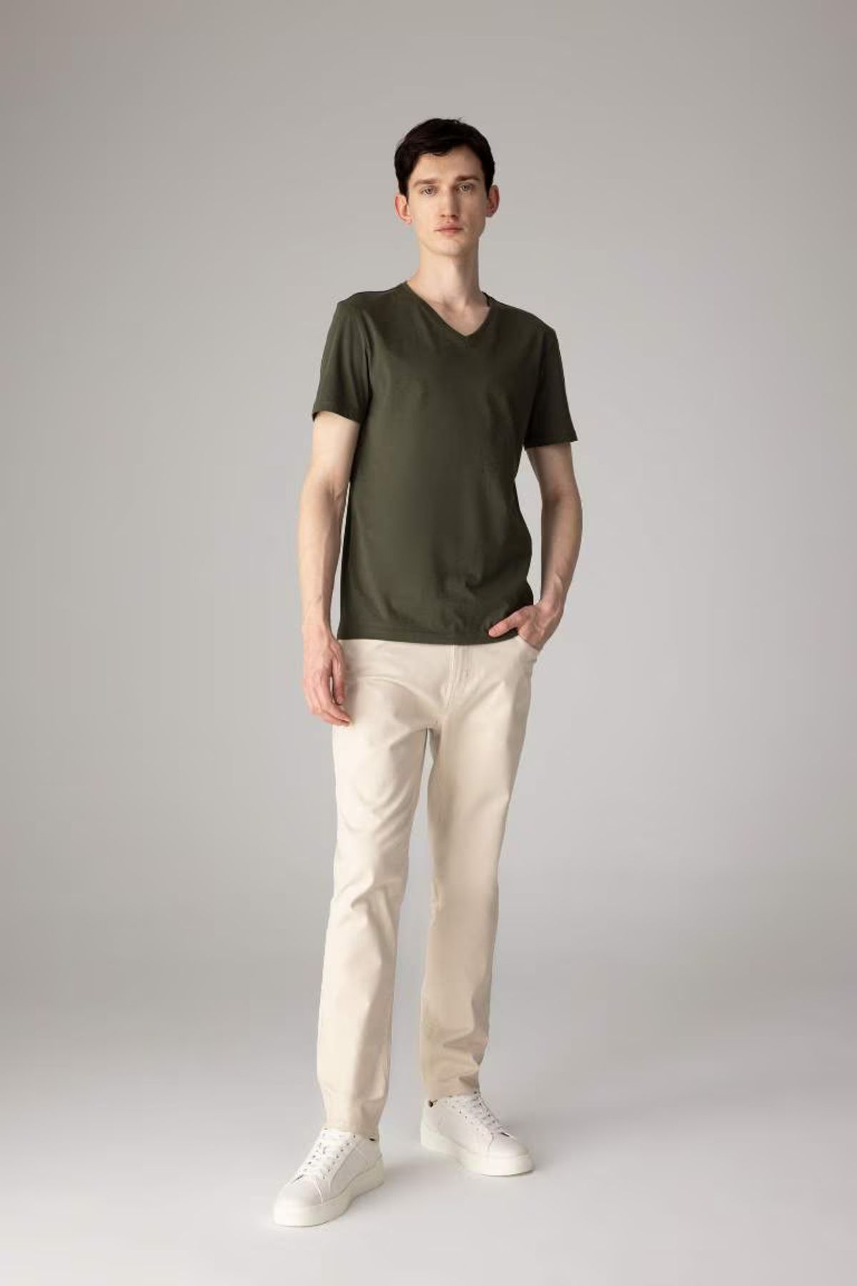 DeFacto-Men's T-Shirt - M7668AZ/KH244 4