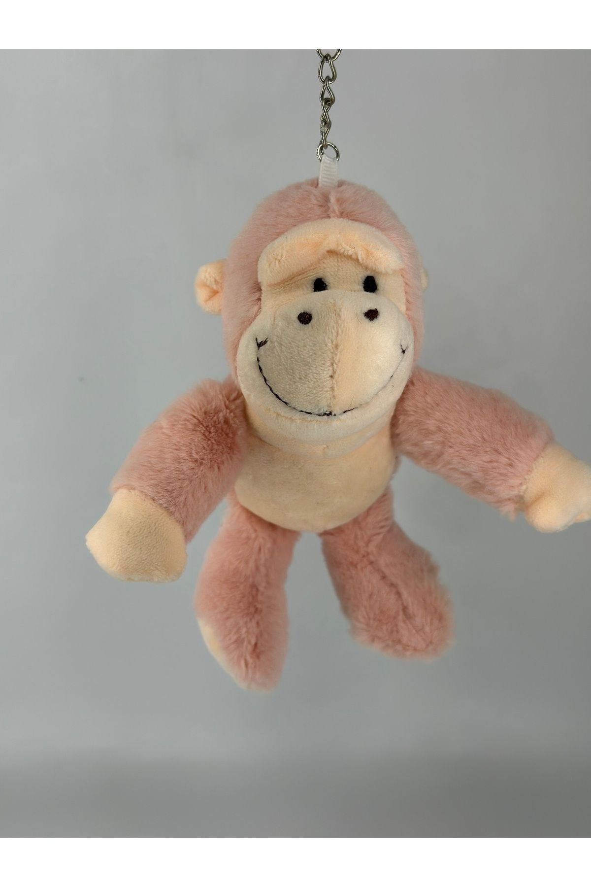 Lumiera-Plush Monkey Detailed Keychain Bag Charm Accessory Ornament 4