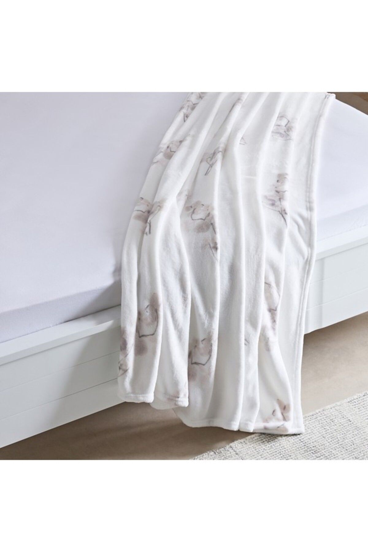 Home Box-Matrix Cian Printed Flannel Queen Blanket 200x220 cm 4