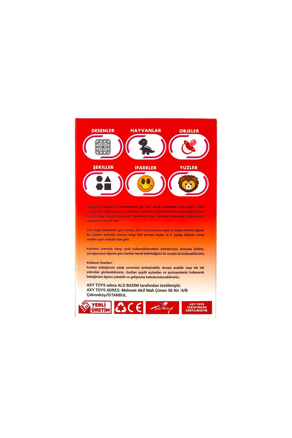 axy İlk Zeka Kartlarım 0-12 Ay  - Flash Cards fotoğrafı 5 (önizleme)