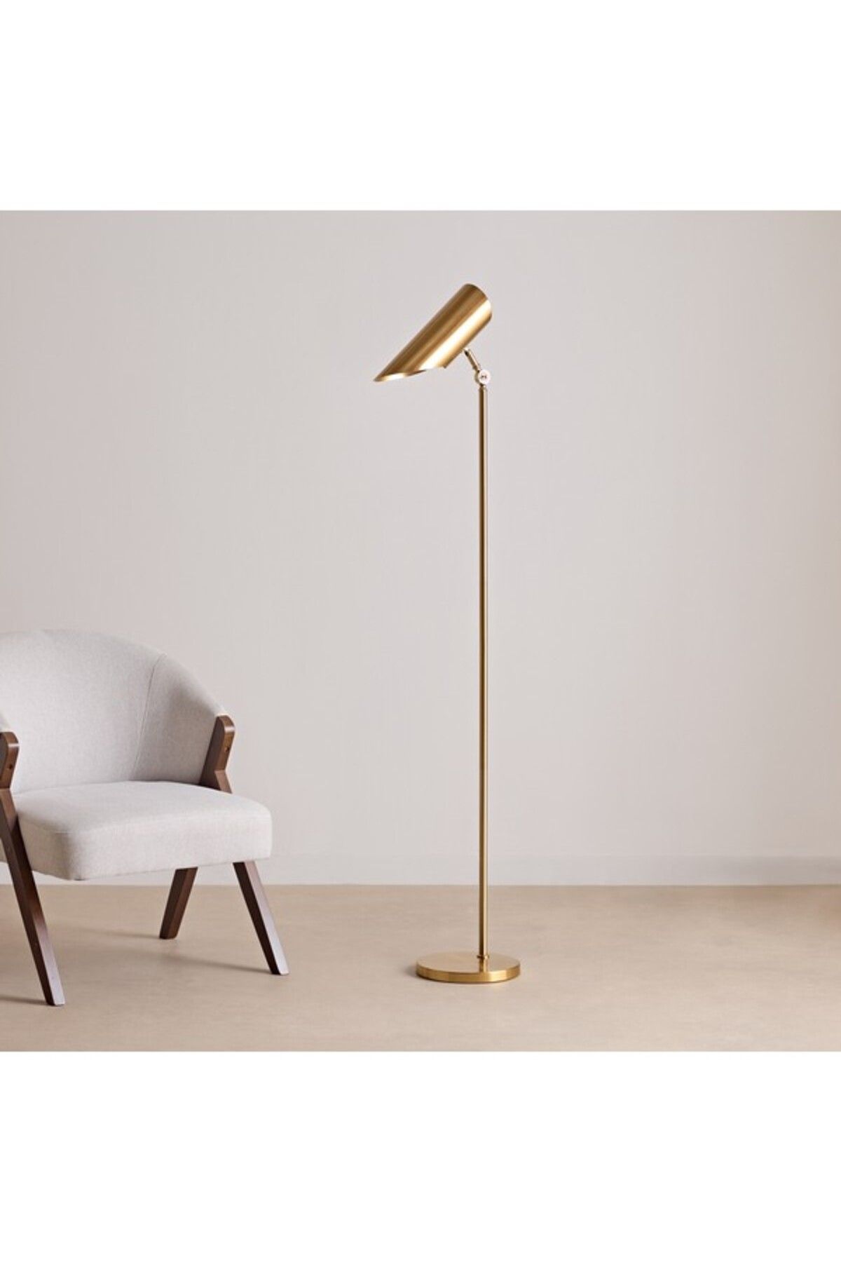 Home Box-Rollins Metal Floor Lamp with Metal Shade 160 cm 1
