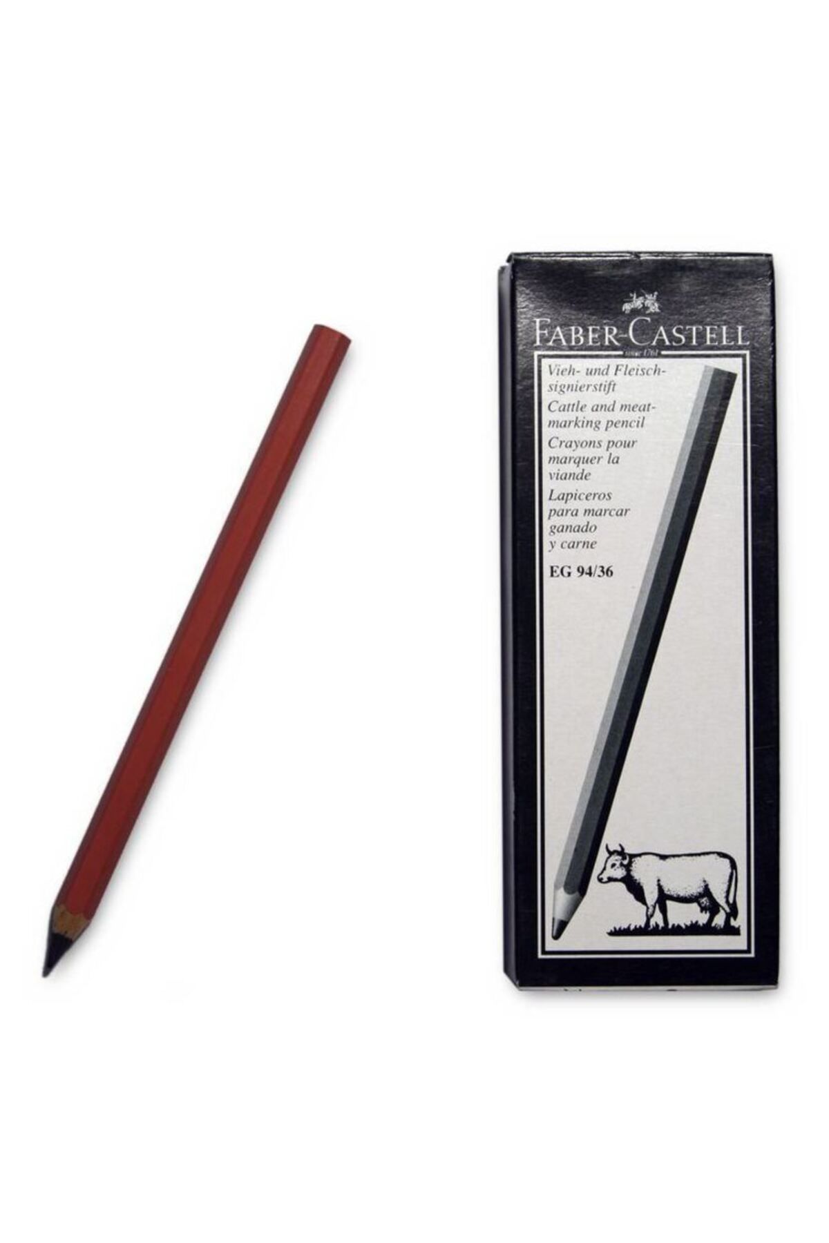 Faber Castel Sığır Ve Et İşaretleme Kalemi 12Lİ Cattle and meat marking pencil