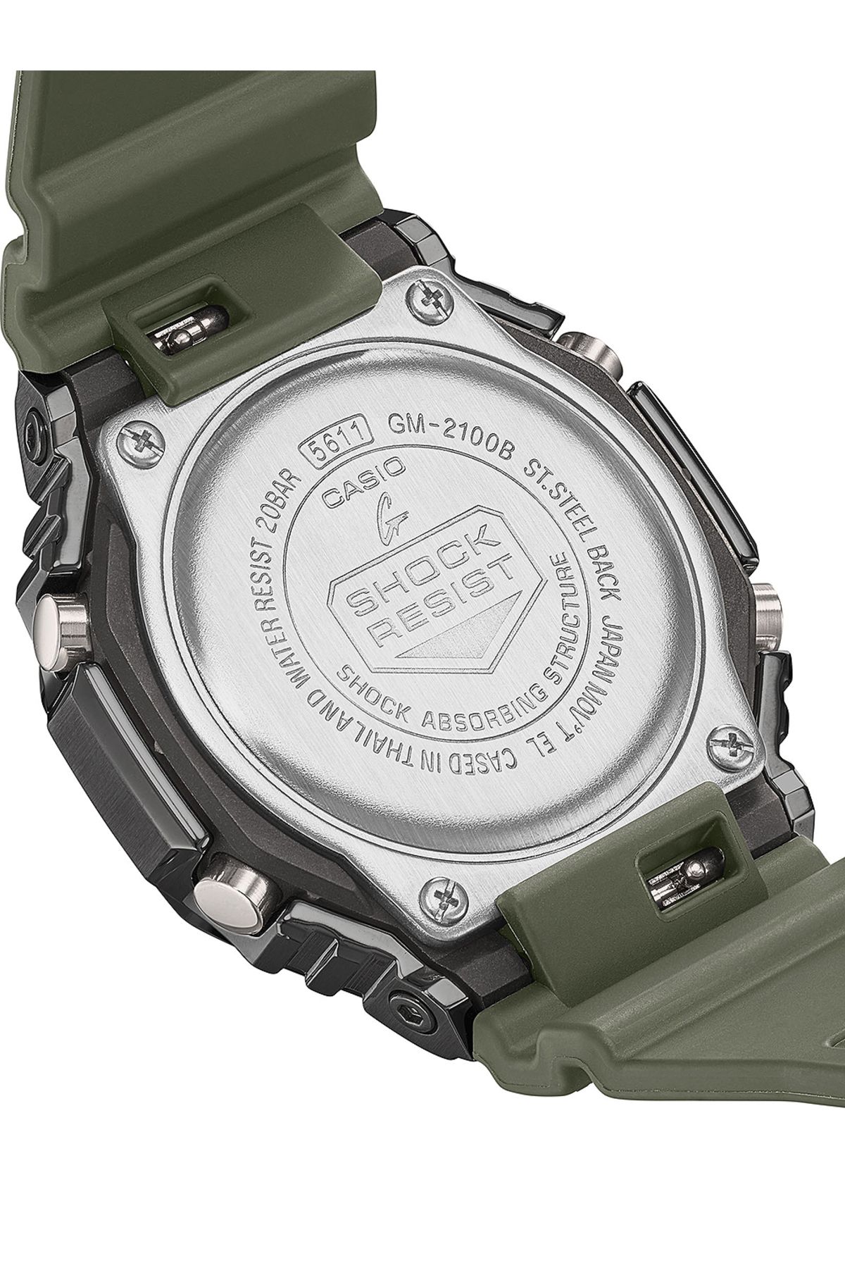 Casio-GM-2100B-3AER G-Shock Men`s 44mm 20ATM 7