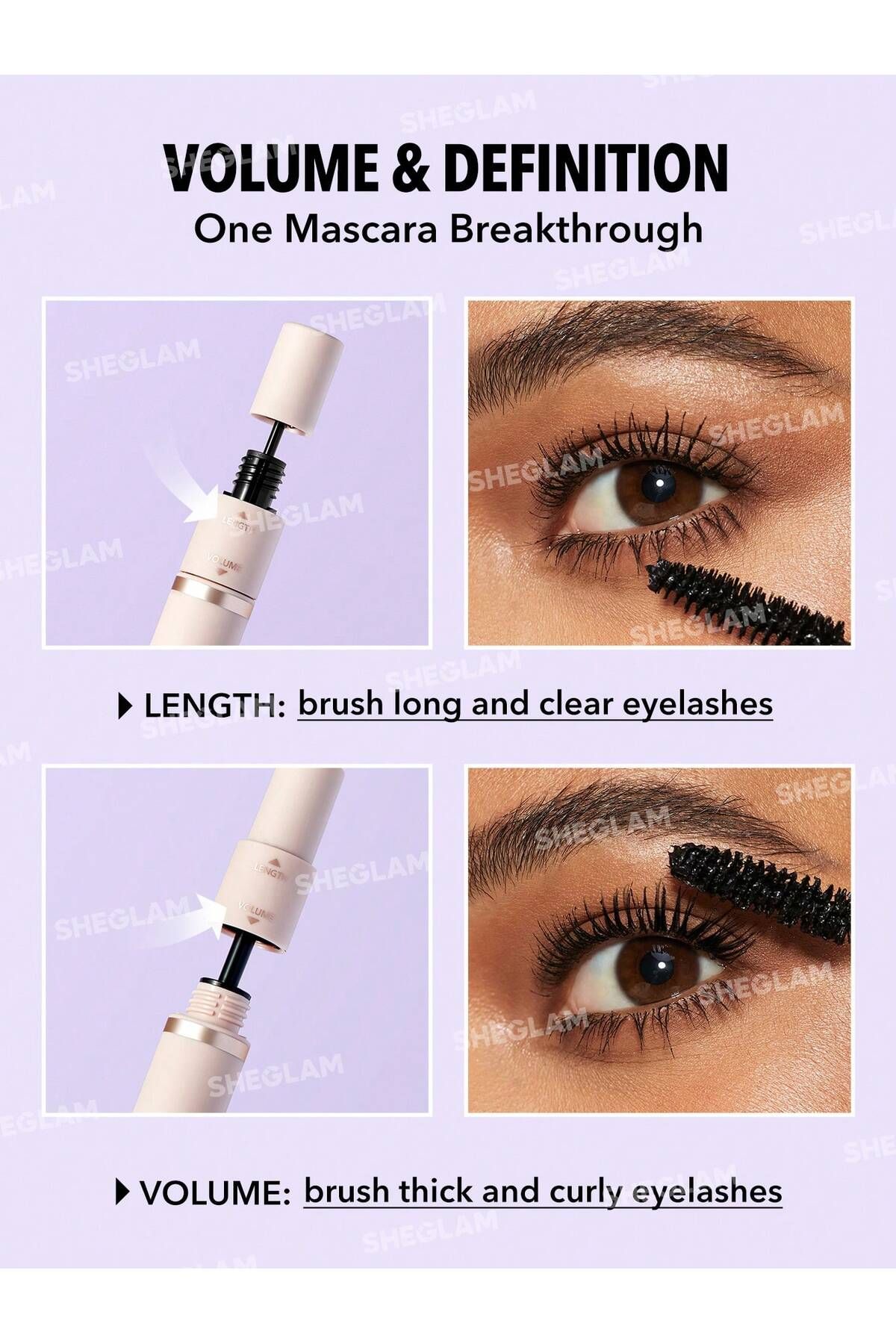 SHEGLAM LASH BESTIES 2-IN-1 MASCARA