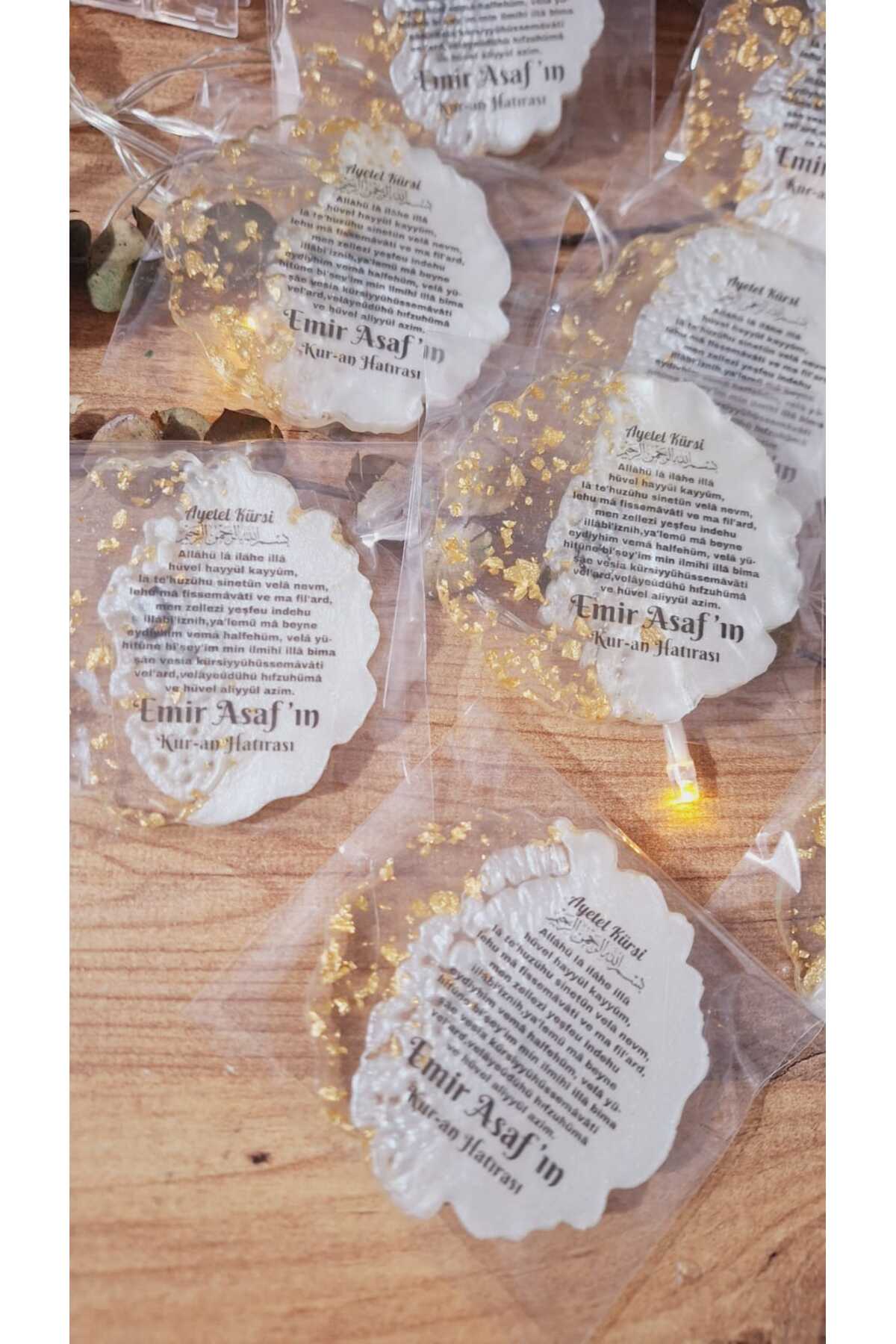 sevgiliatolyemm mutluluk getirmesi dileğiyle İsimli-dualı Bebek Magnet 10 Adet Mevlüt Doğum Günü Baby Shower Hediyelikleri fotoğrafı 4 (önizleme)