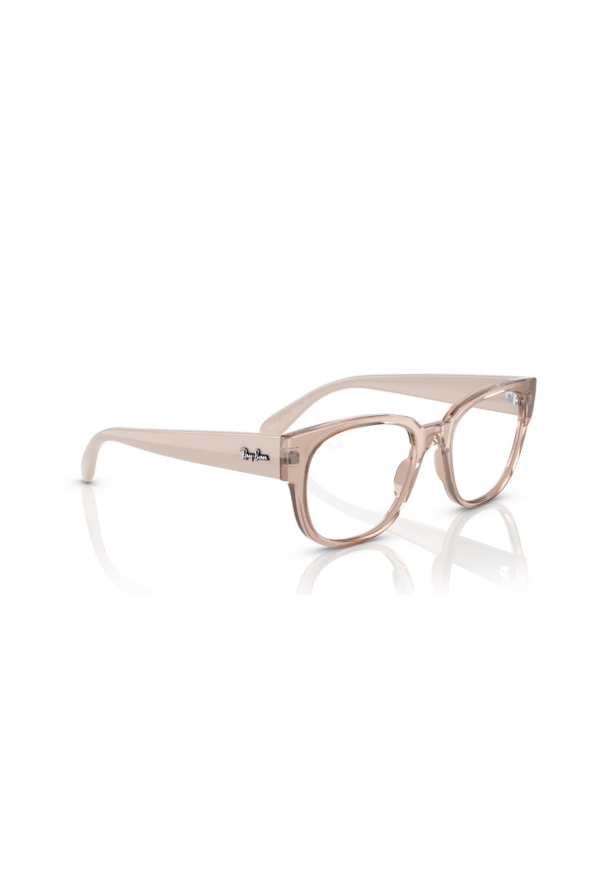 Ray-Ban-O;RB;7210, 50, 8203 Unisex Propionate Alabaster optical frame full frame for Adult 4