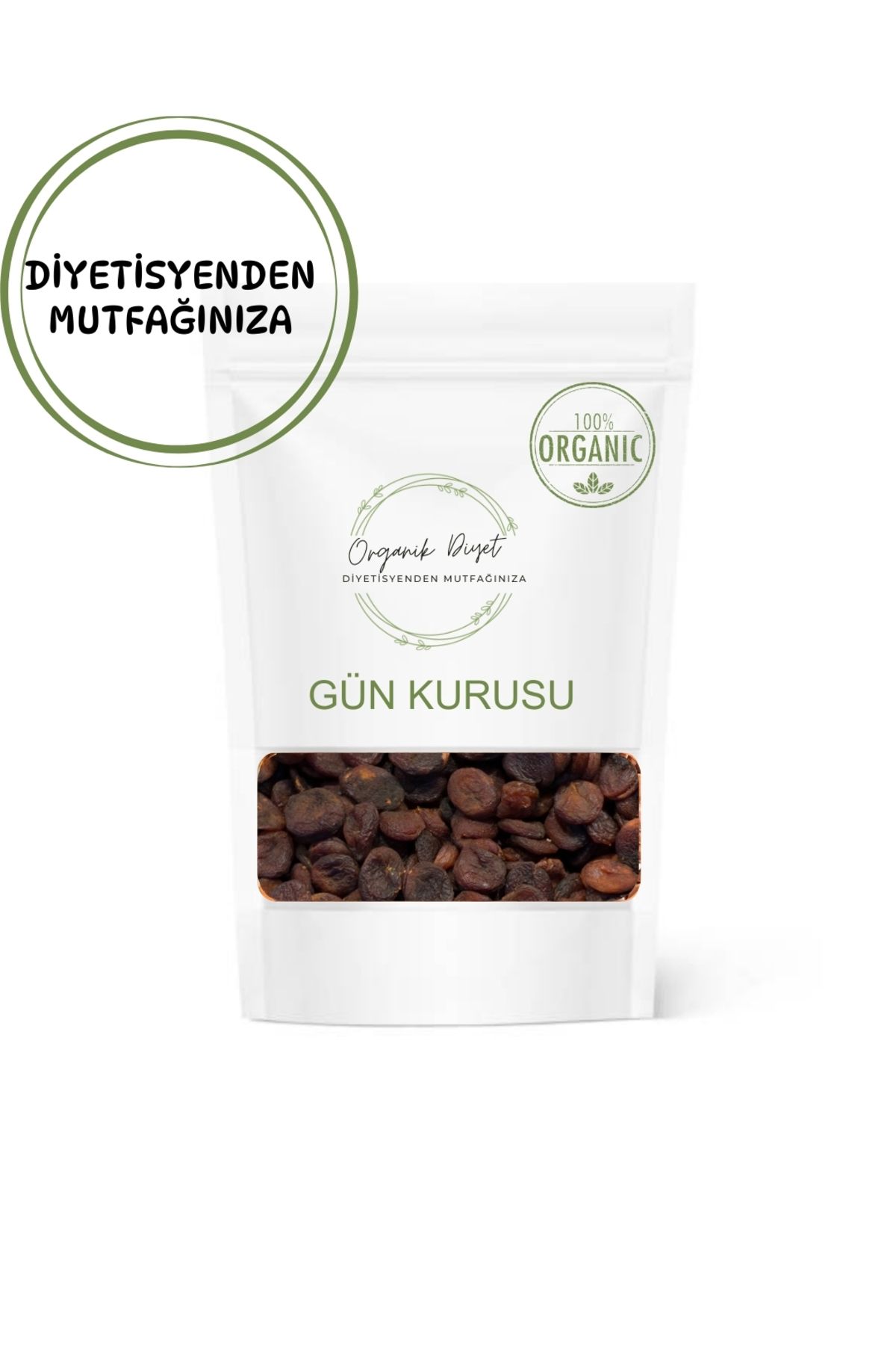 Doğal DOĞAL GÜN KURUSU (500 Gram) (Kükürtsüz, katkısız)