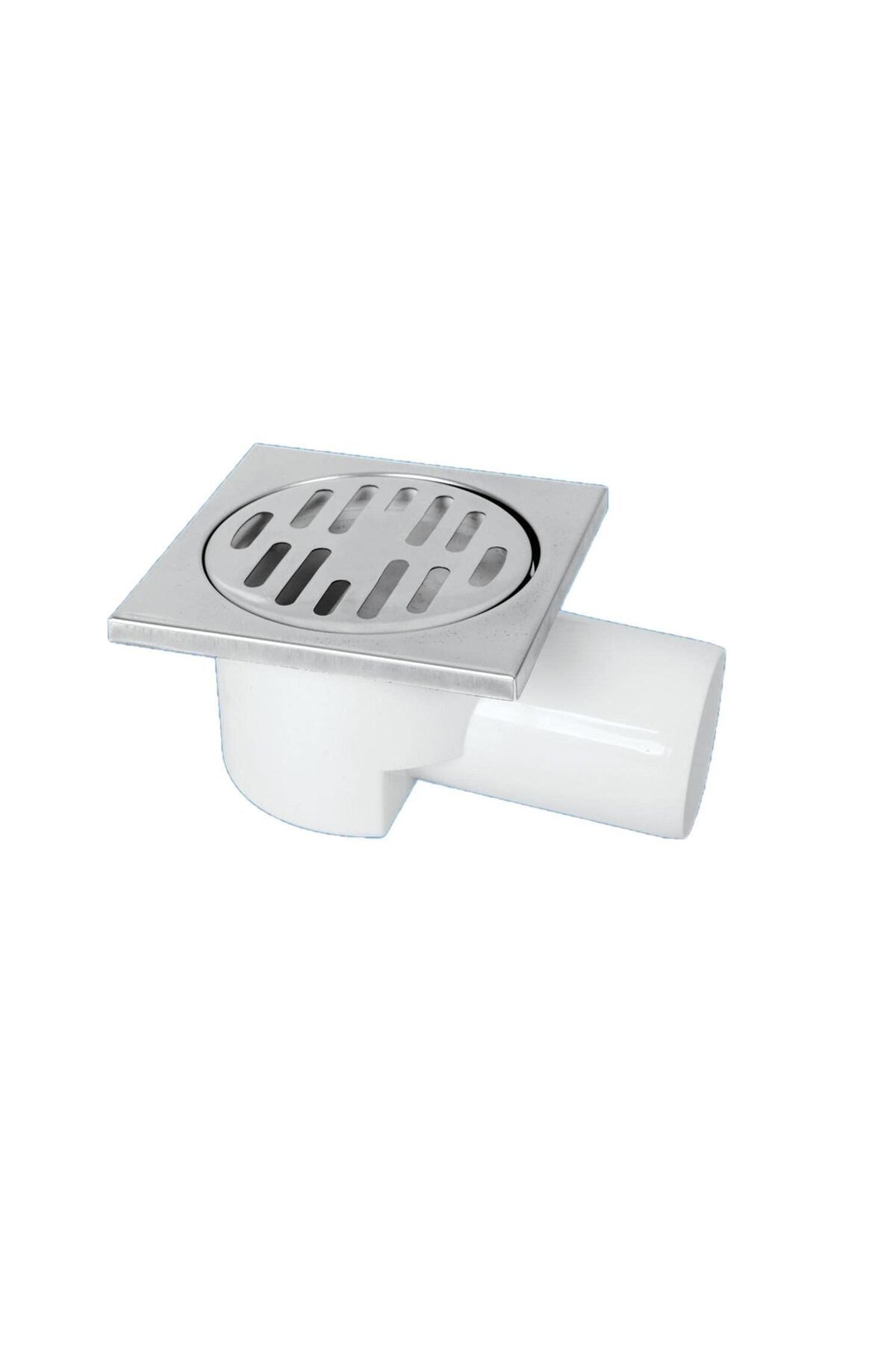OEM Gama Melez Yer Süzgeci 50 mm Yandan Çıkışlı 10x10 cm