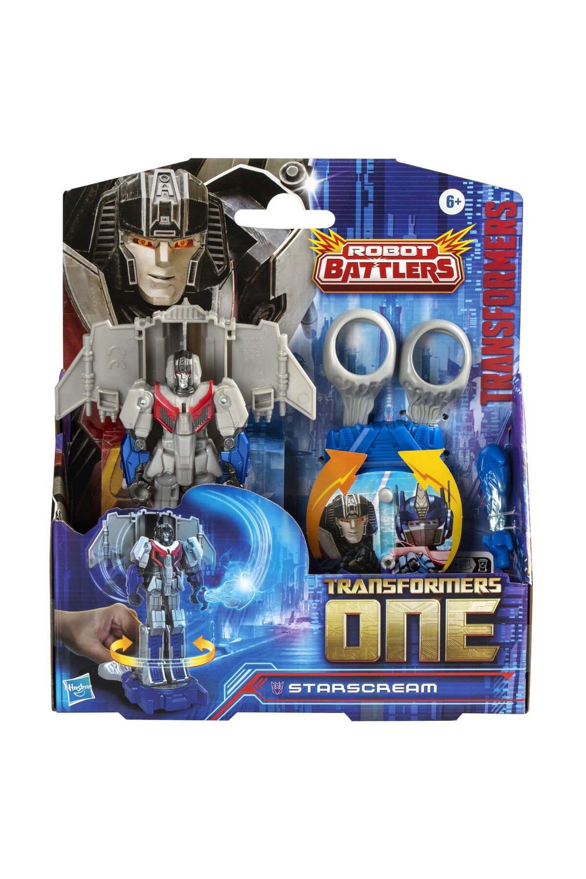 Hasbro-Transformers One Robot Battlers Figurina Starscream 11.5Cm 1