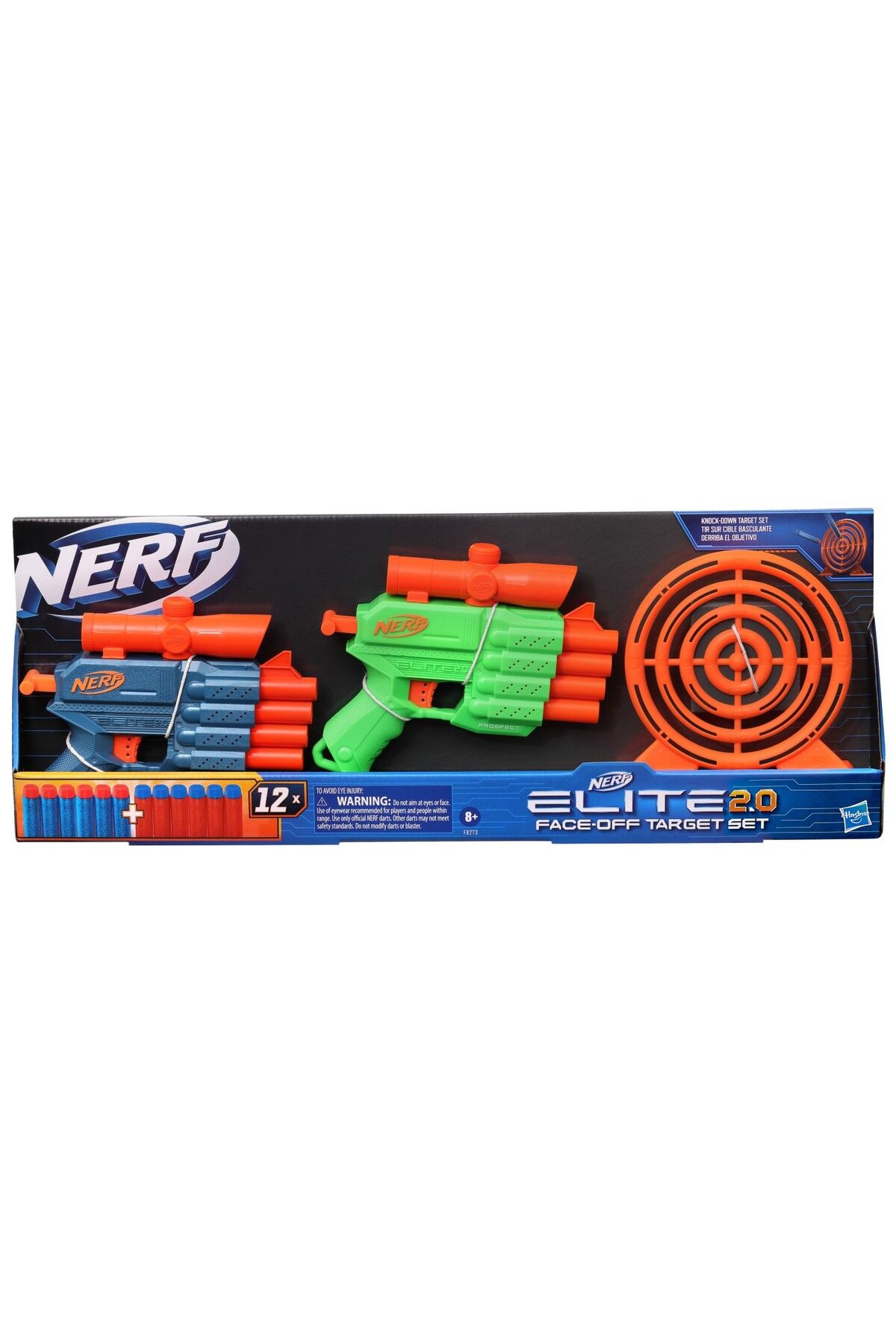 Hasbro-Nerf Blaster Nerf Set Elite 2.0 Face Off Target Set 1