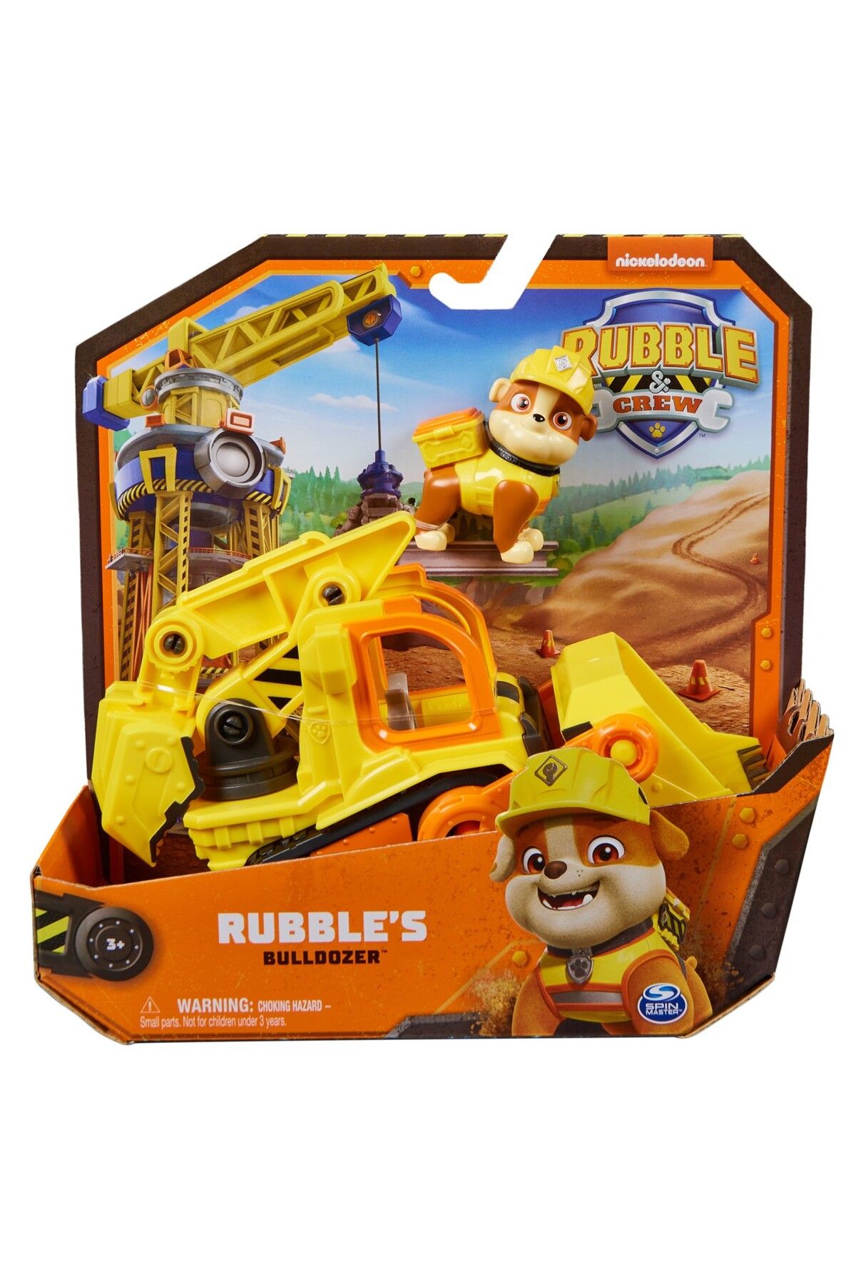 Toys Patrula Catelusilor Rubble Si Echipa Vehicul De Baza Rubble - One Size