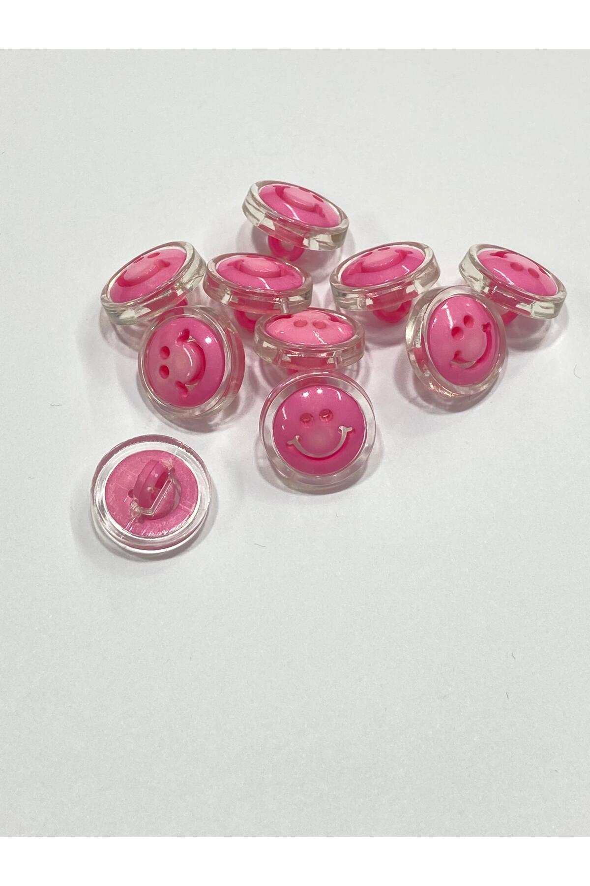 karantuhafiye-10 Pieces Füzya Baby Button / Smiley Face Model 1