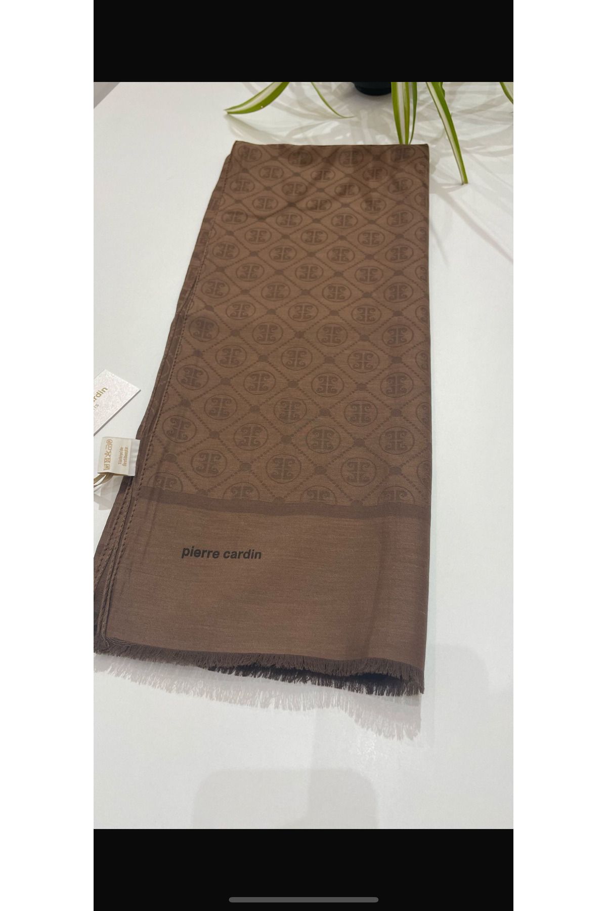 Pierre Cardin-Shawl - Brown - Paisley 2