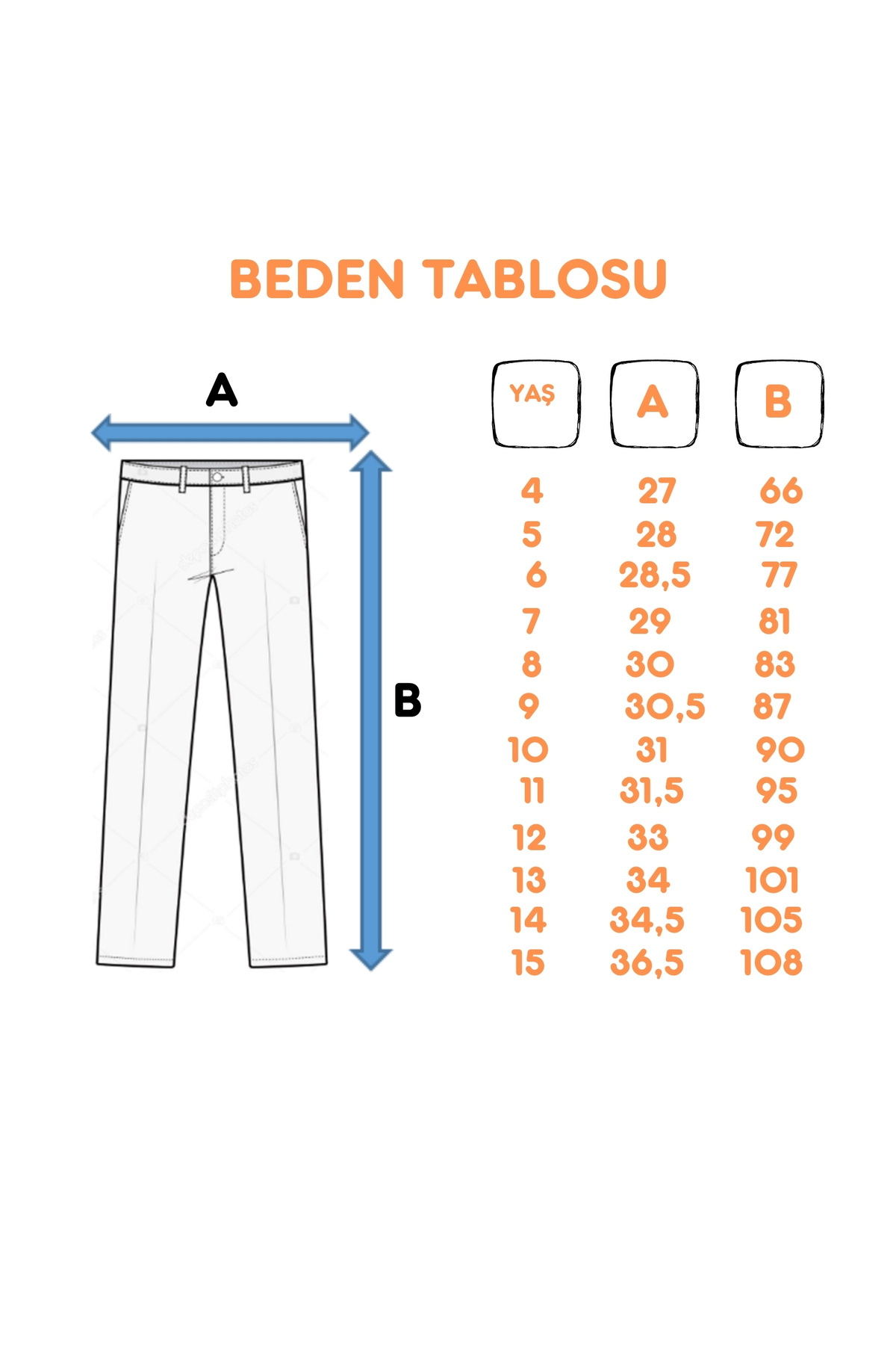 GİYİCEM TEKSTİL-Girl's Baggy Jeans Trousers 2205 2