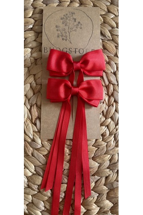 Budgstore 2 Li Kırmızı Kurdele Toka Seti Yılbaşı Okul Parti 23 Nisan 29 Ekim ...