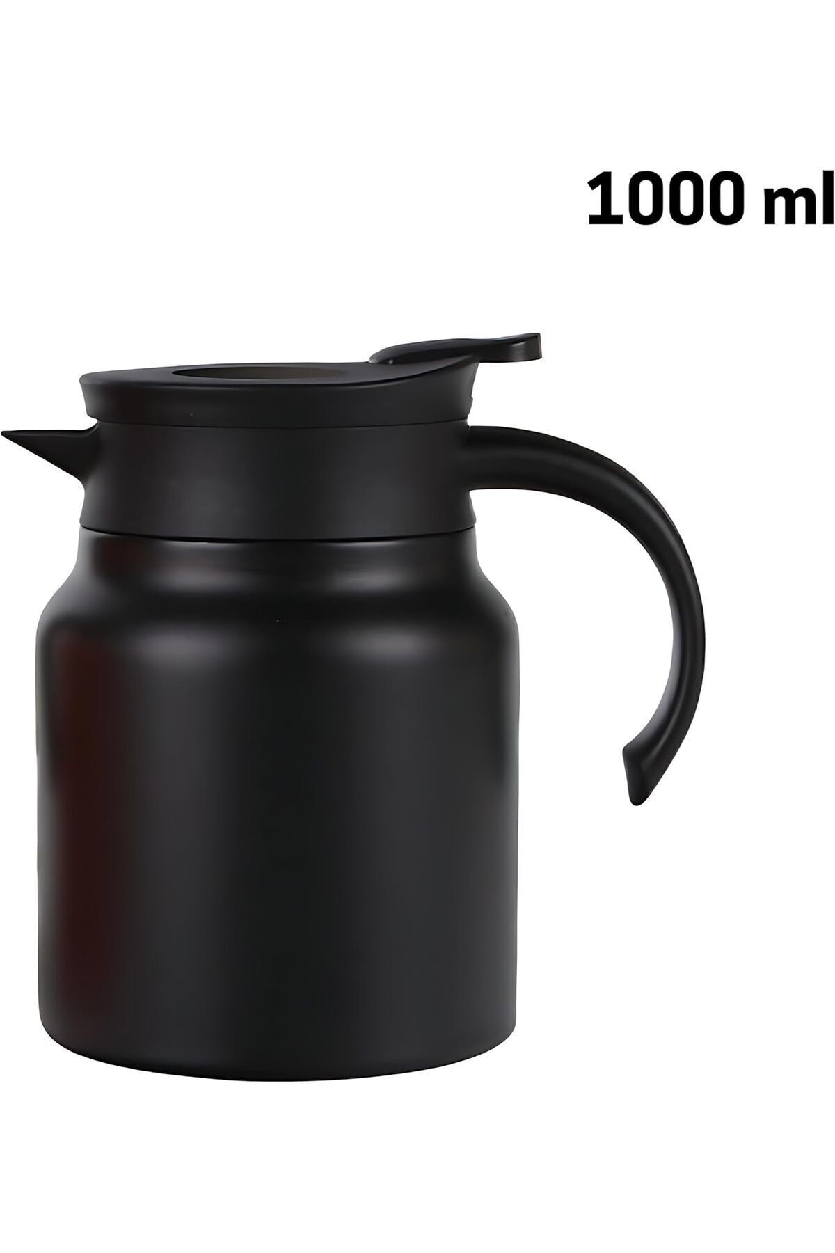 Generic-Stainless Steel 1000ML Large Capacity Insulated Kettle Teapot Tea Filter Digital Temperature Display 5