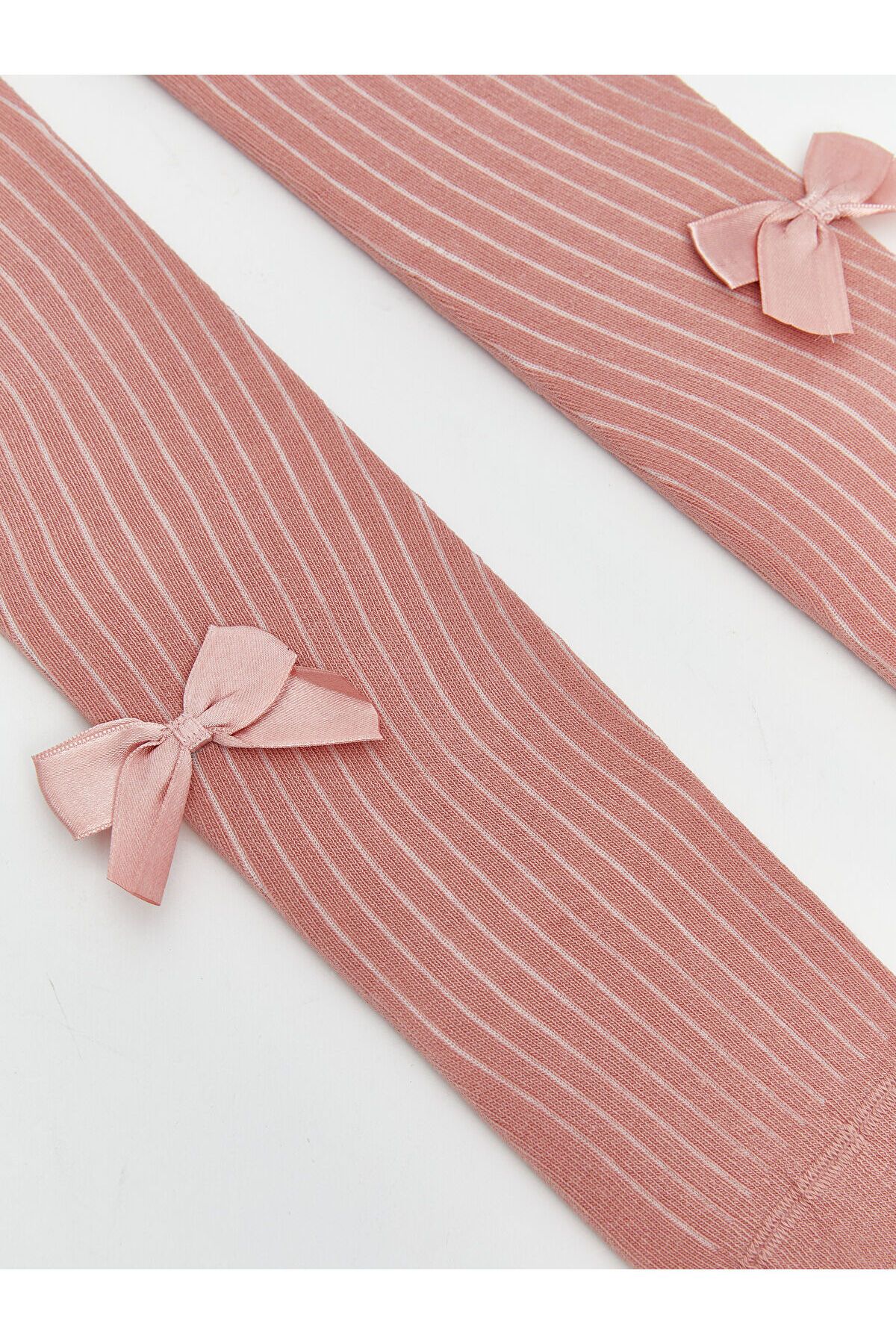 LC Waikiki-Baby Girl Pantyhose with Ribbon Detail 2