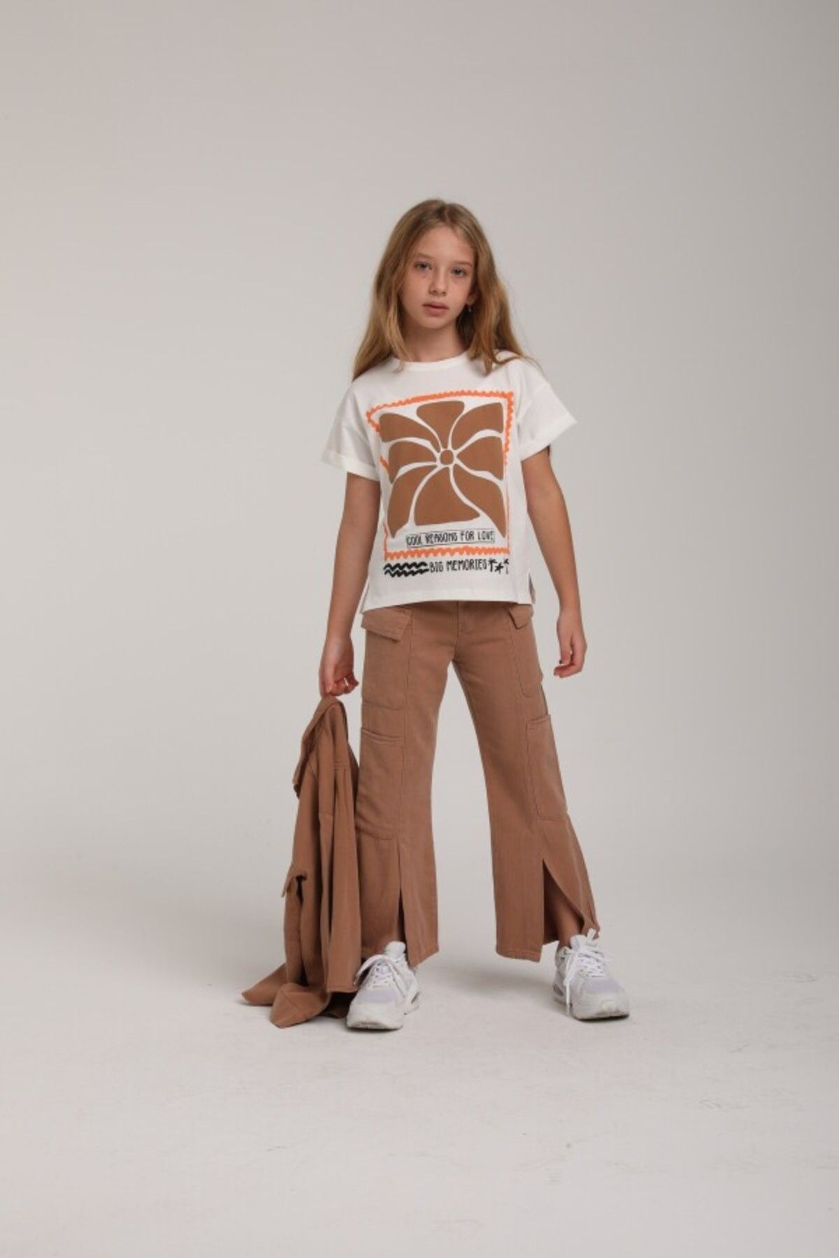 xo kids moda-Girl's T-Shirt 2