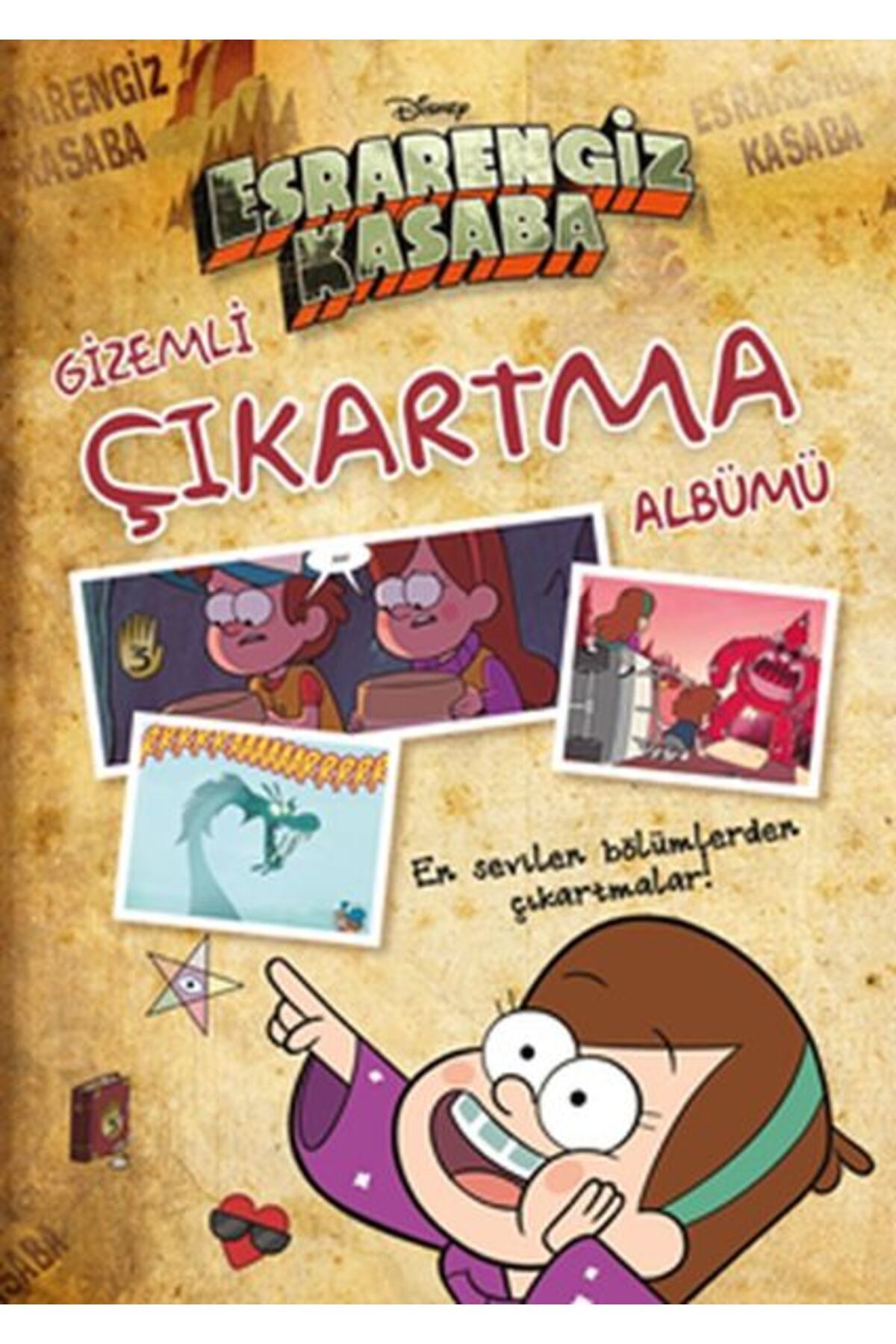 Beta Kids Yayınları Disney - Esrarengiz Kasaba Gizemli Çıkartma Albümü