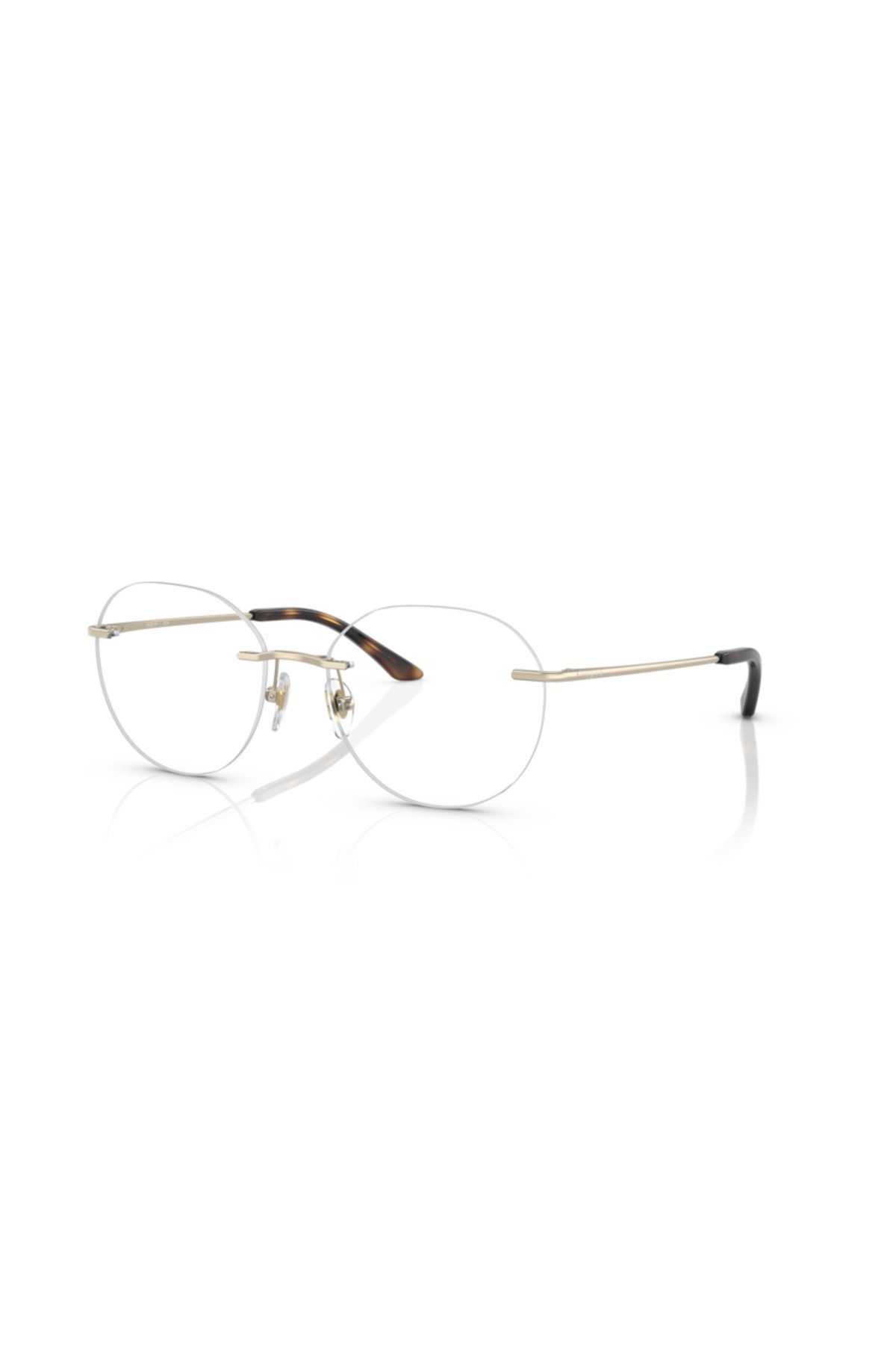 Vogue-0VO4262I 848   53 Man Metal Pale gold Irregular framless for Adult 1