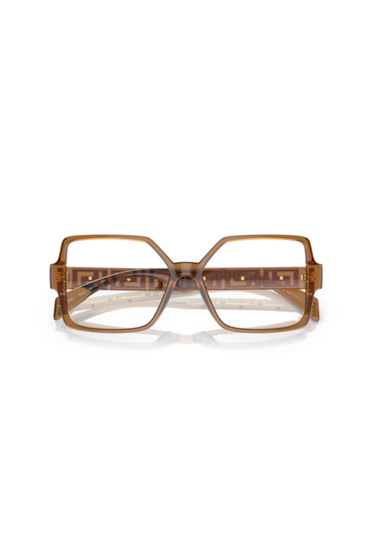 Versace-O;VERSACE;3337, 53, 5403 Woman Acetate Opal beige Square full frame for Adult 5