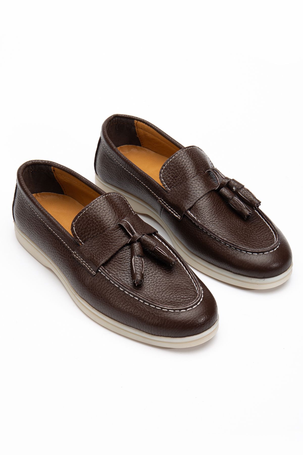 DUMMET-Γυναικεία Loafer Casual Παπούτσια από Γνήσιο Δέρμα 6