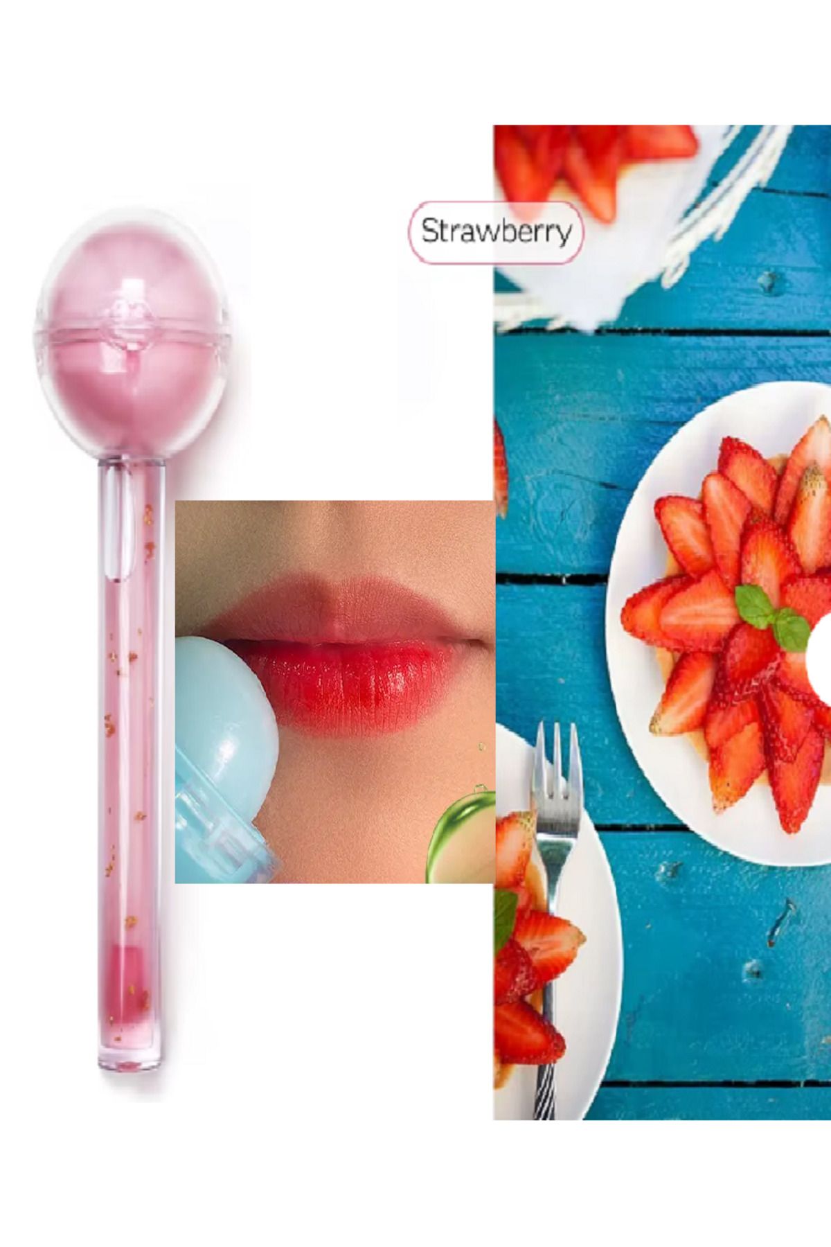 Lolipop Çift Taraflı Balm ve Gloss