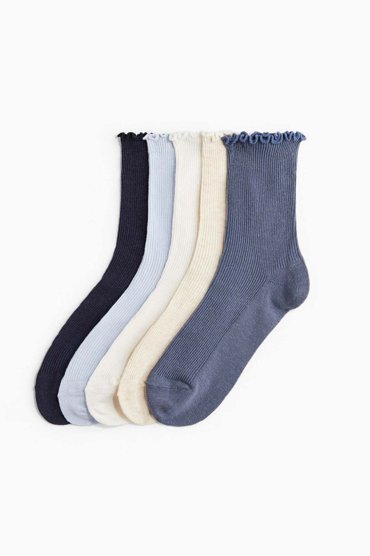 H&M-5-pack rib-knit socks 3