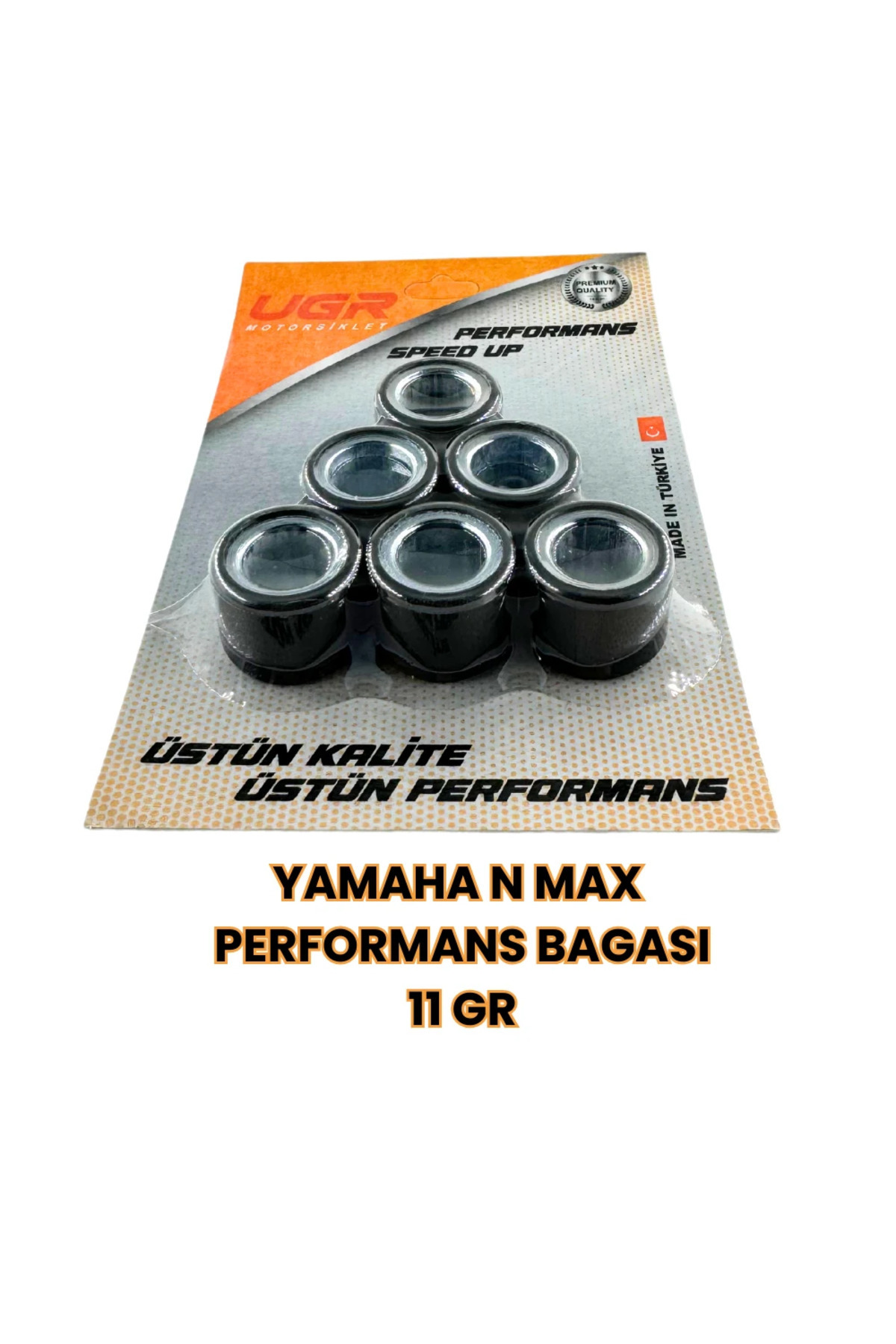Moto Talha UGR MOTOSİKLET YAMAHA N MAX 125-155 UYUMLU PERFORMANS BAGASI 11 GR