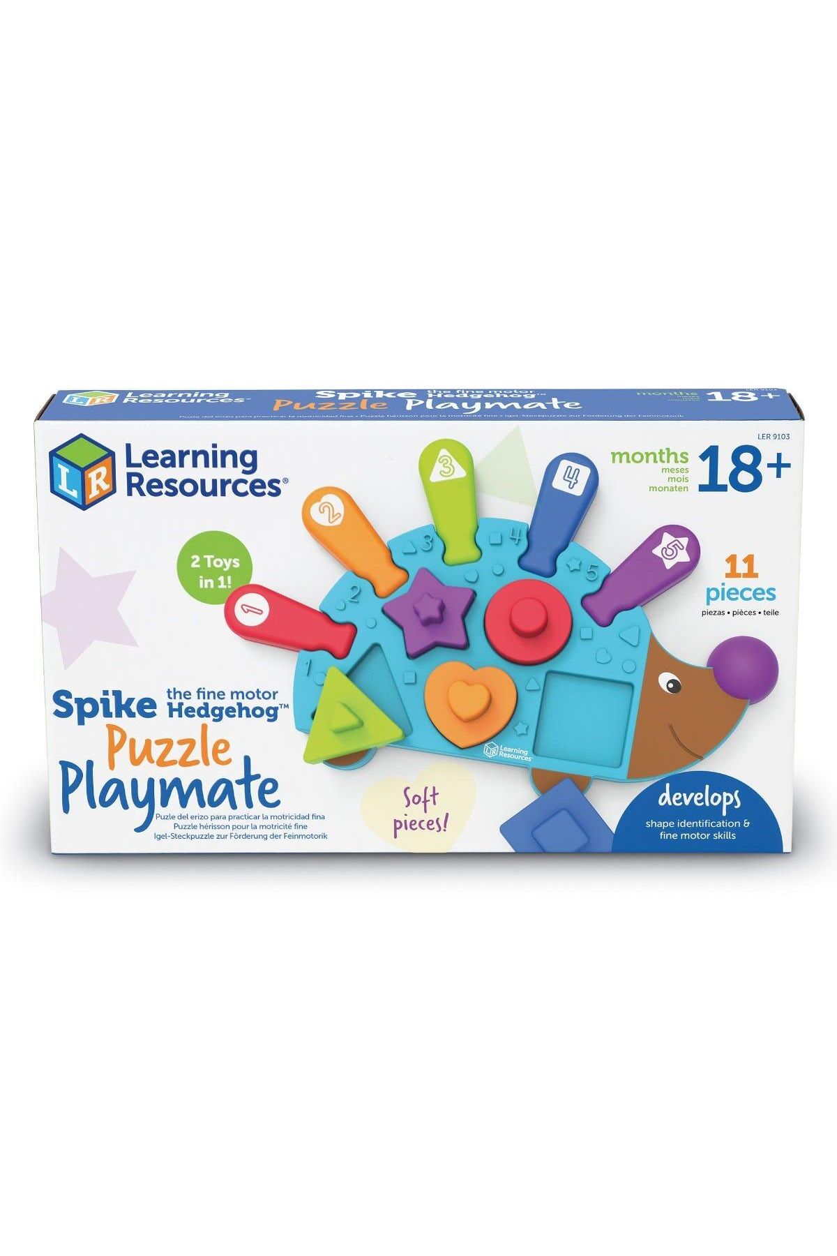 Learning Resources-LR -SPIKE THE FINE MOTOR HEDGEHOG™ PUZZLE PLAYMATE (LER9103) 5