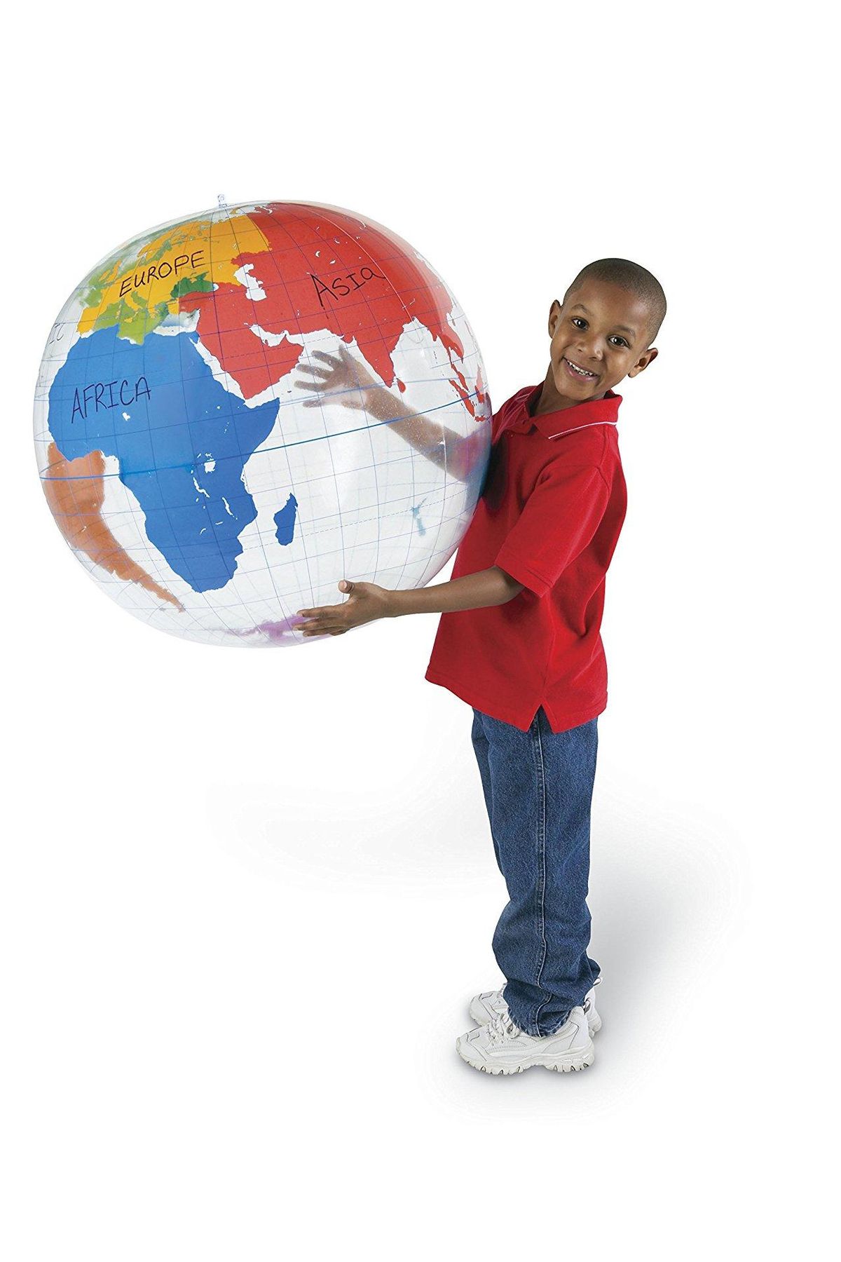 Learning Resources-Giant Inflatable Labelling Globe-LER2438 5