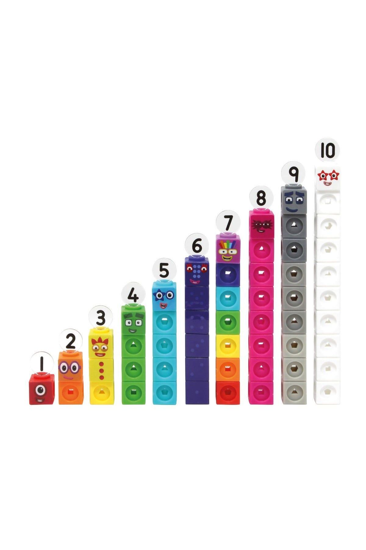 Learning Resources-Mathlink ®   Cubes 1-10 Number Blocks Activity Set 6